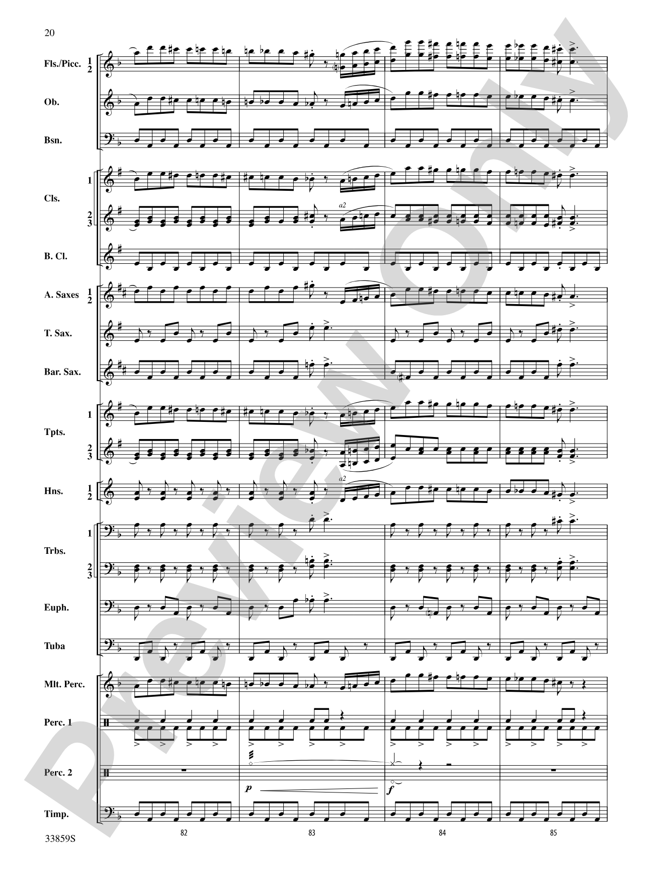 March of the Trolls: Concert Band Conductor Score & Parts