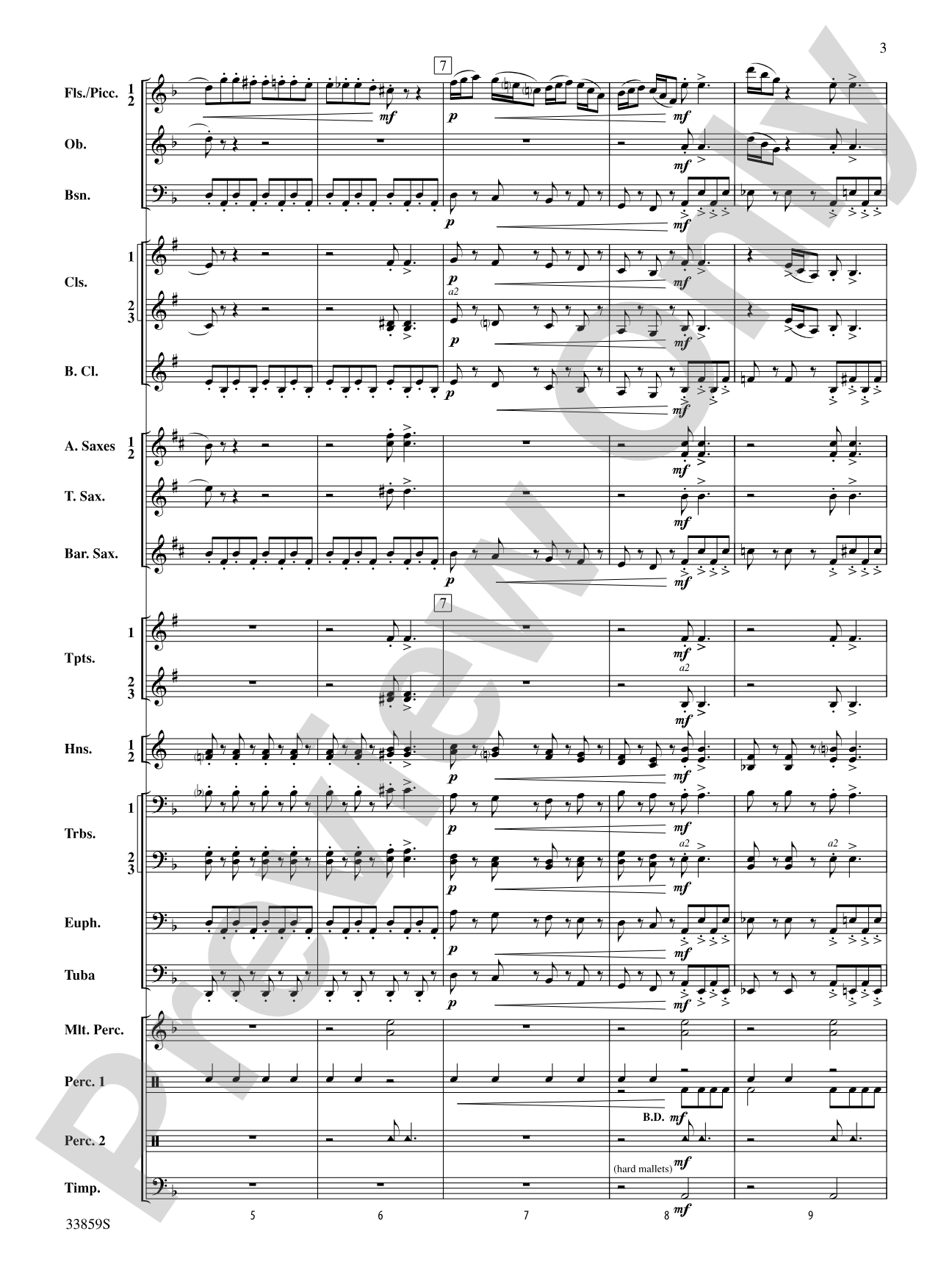 March of the Trolls: Concert Band Conductor Score & Parts