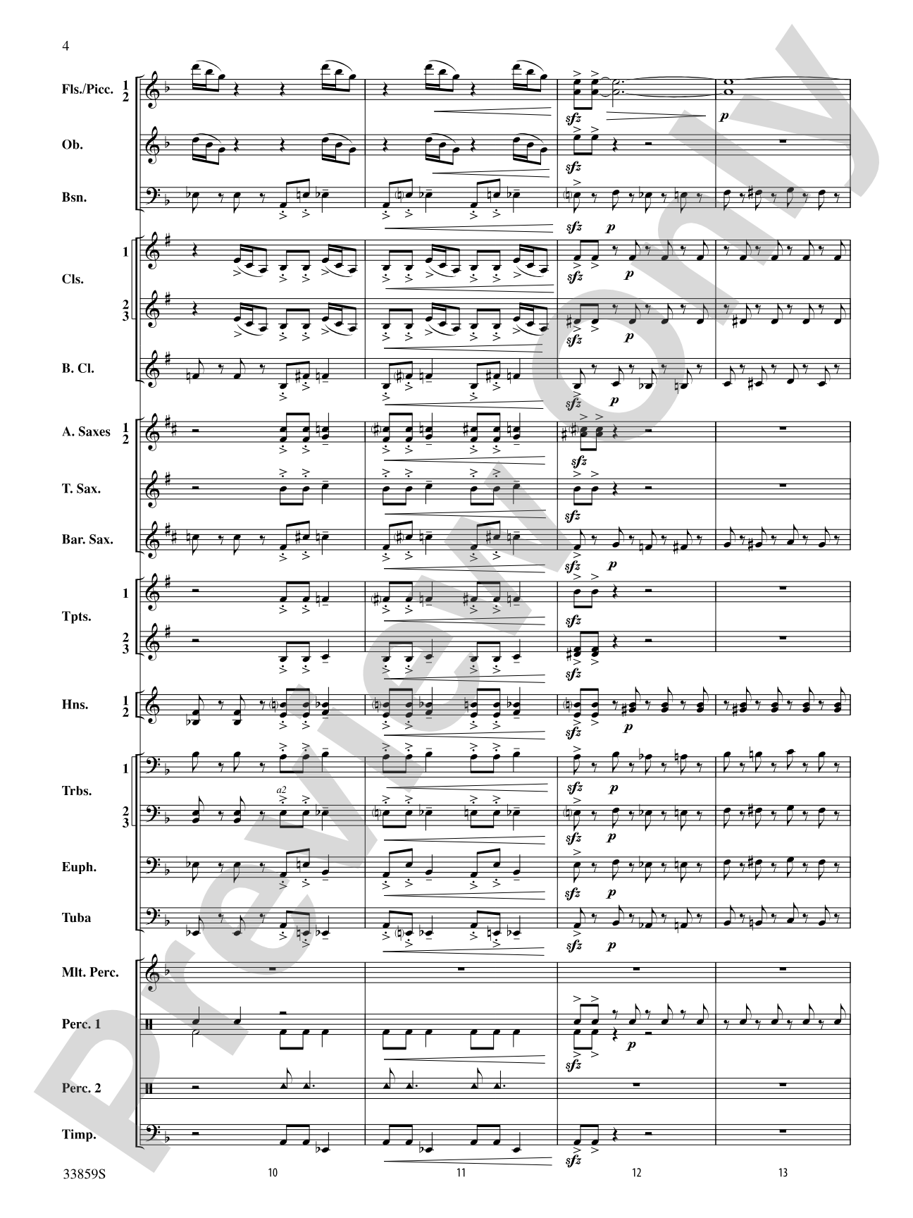 March of the Trolls: Concert Band Conductor Score & Parts