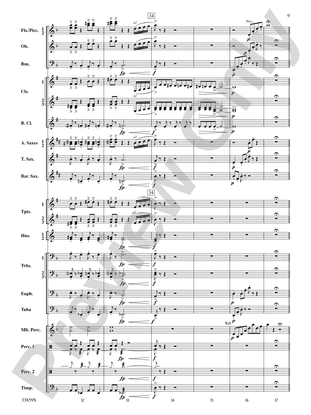 March of the Trolls: Concert Band Conductor Score & Parts