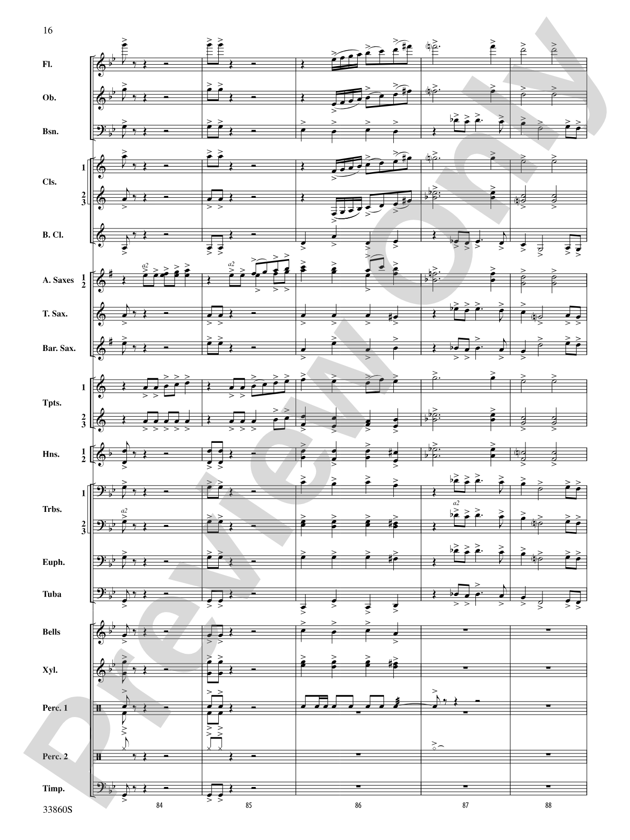 Critical Mass: Concert Band Conductor Score & Parts
