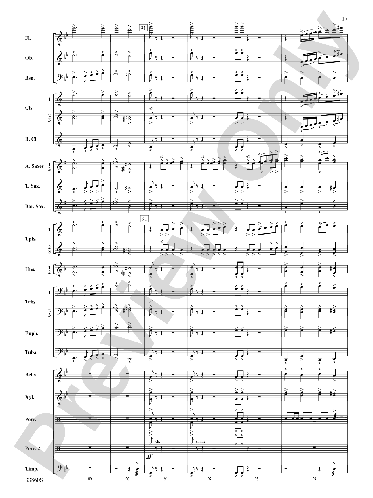Critical Mass: Concert Band Conductor Score & Parts