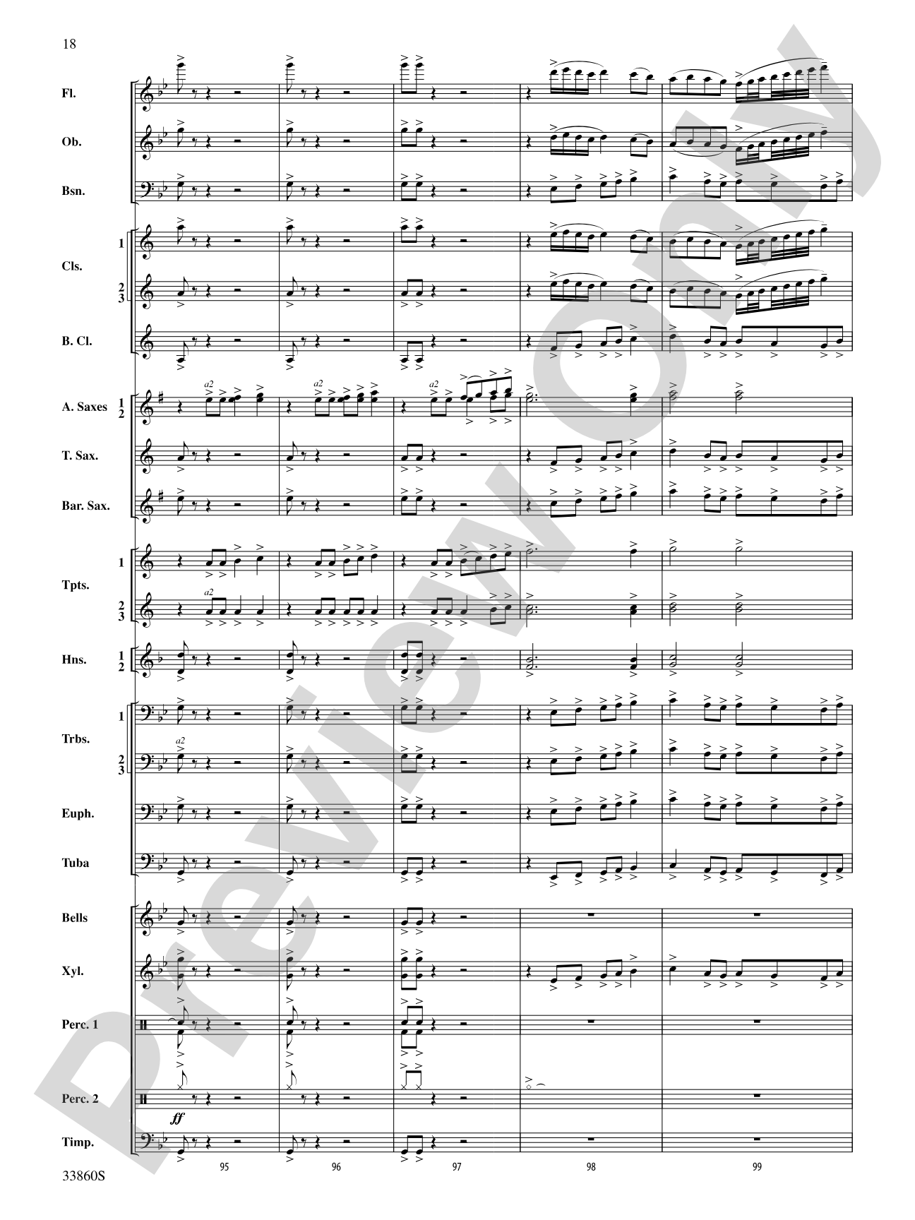 Critical Mass: Concert Band Conductor Score & Parts