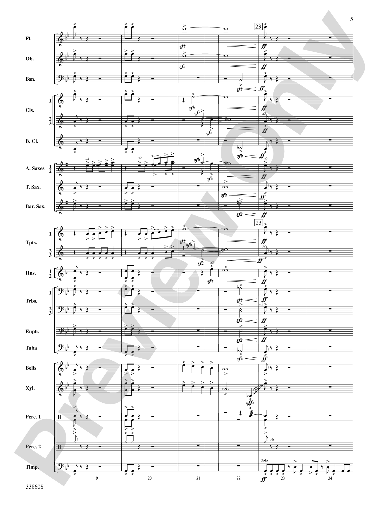 Critical Mass: Concert Band Conductor Score & Parts