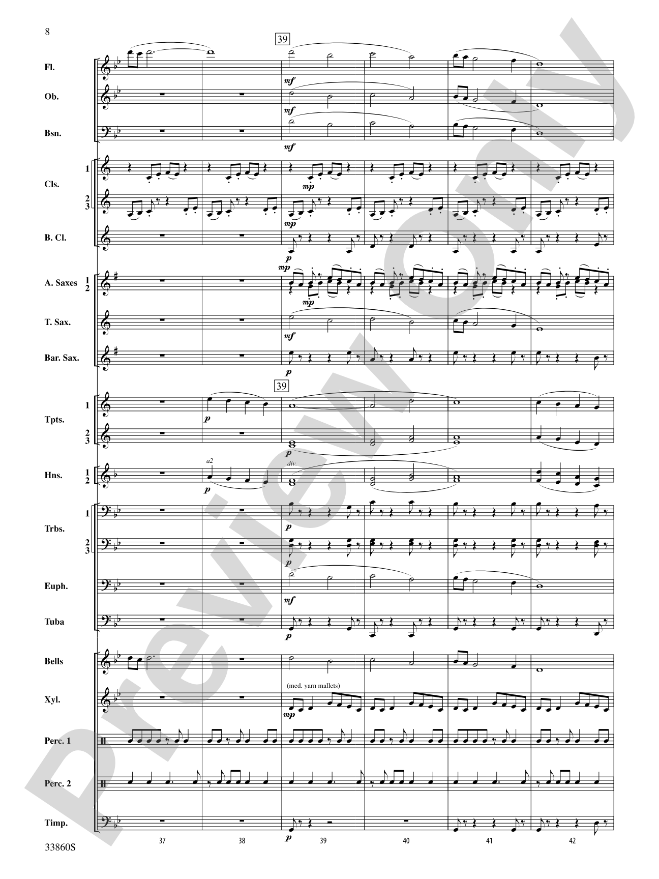 Critical Mass: Concert Band Conductor Score & Parts