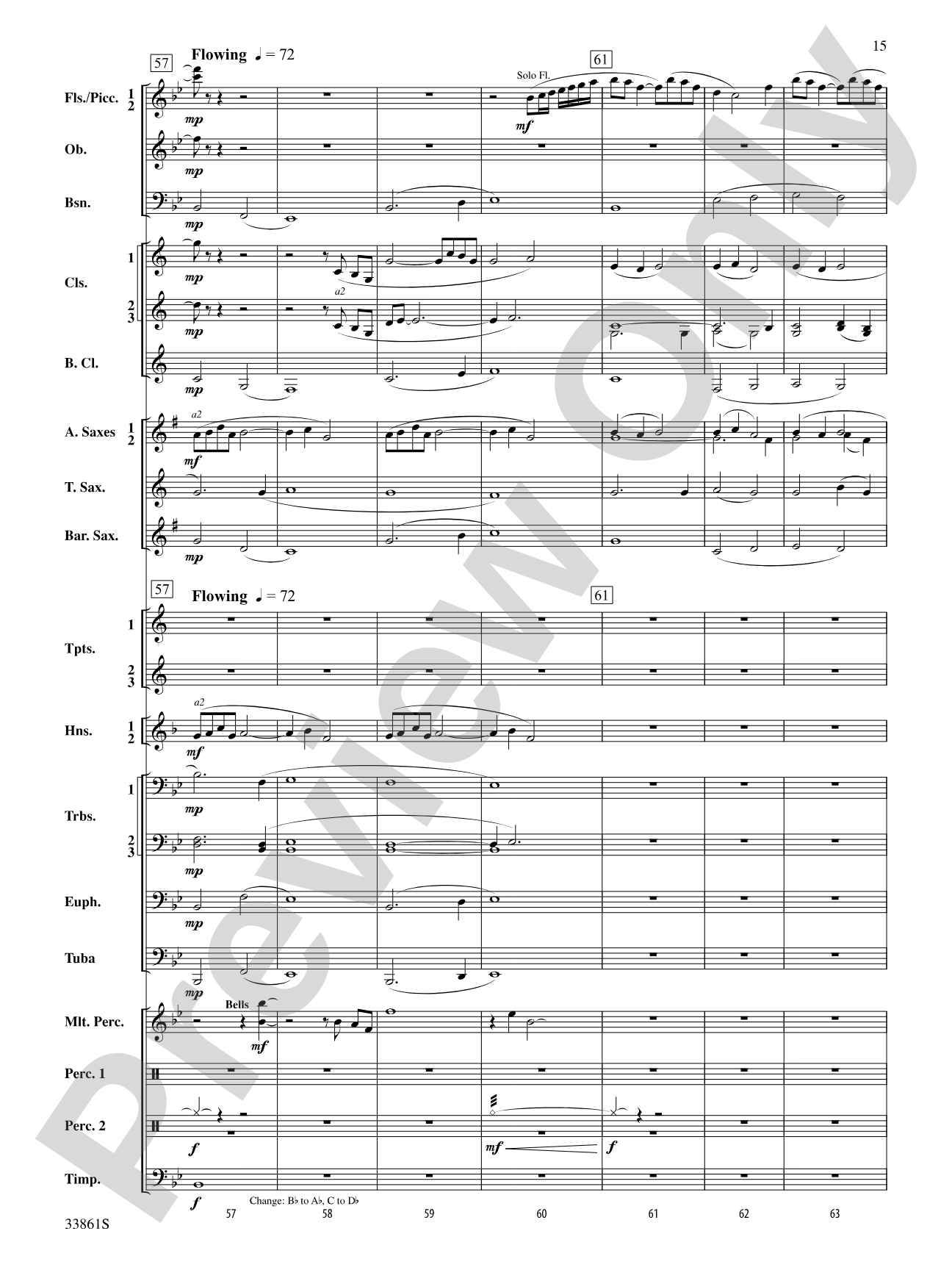 Ride On: Concert Band Conductor Score & Parts
