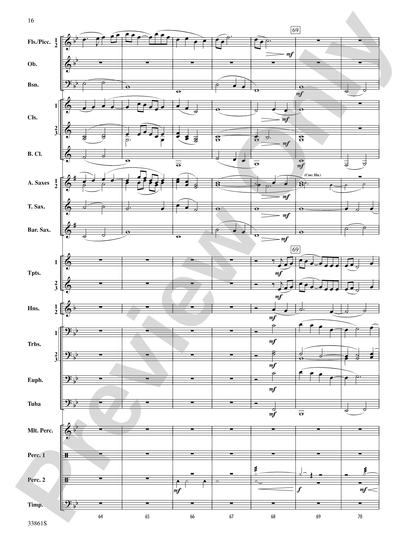 Ride On: Concert Band Conductor Score & Parts