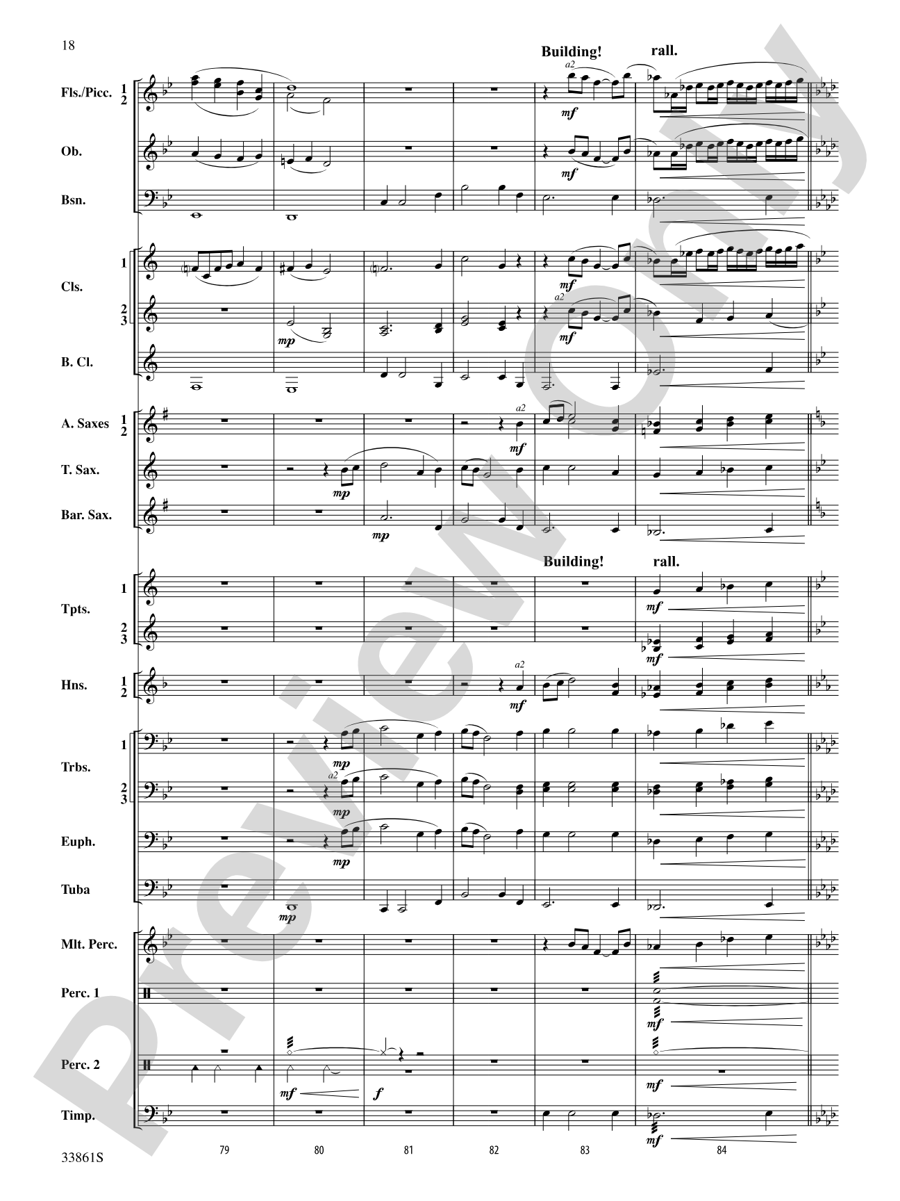 Ride On: Concert Band Conductor Score & Parts