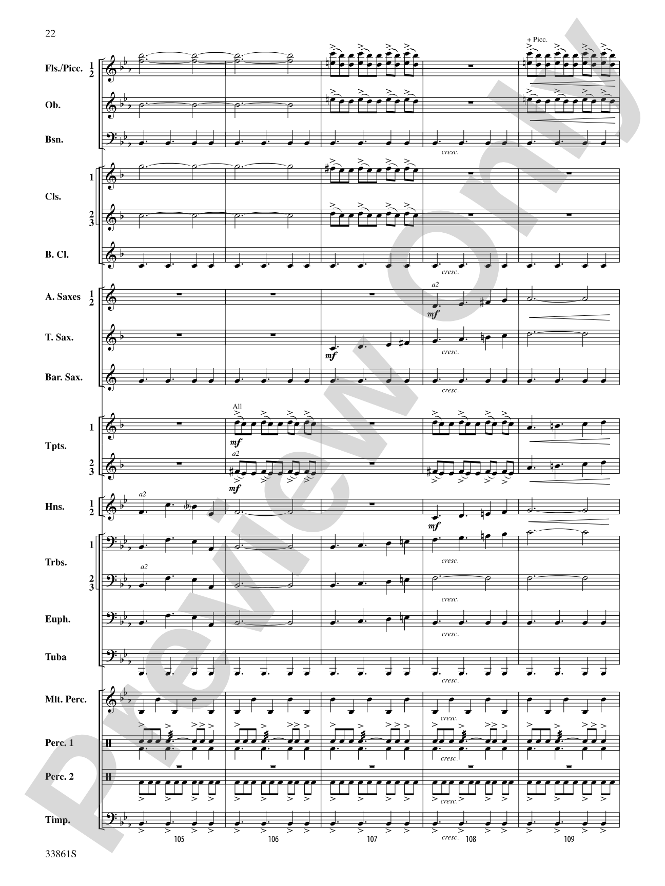 Ride On: Concert Band Conductor Score & Parts