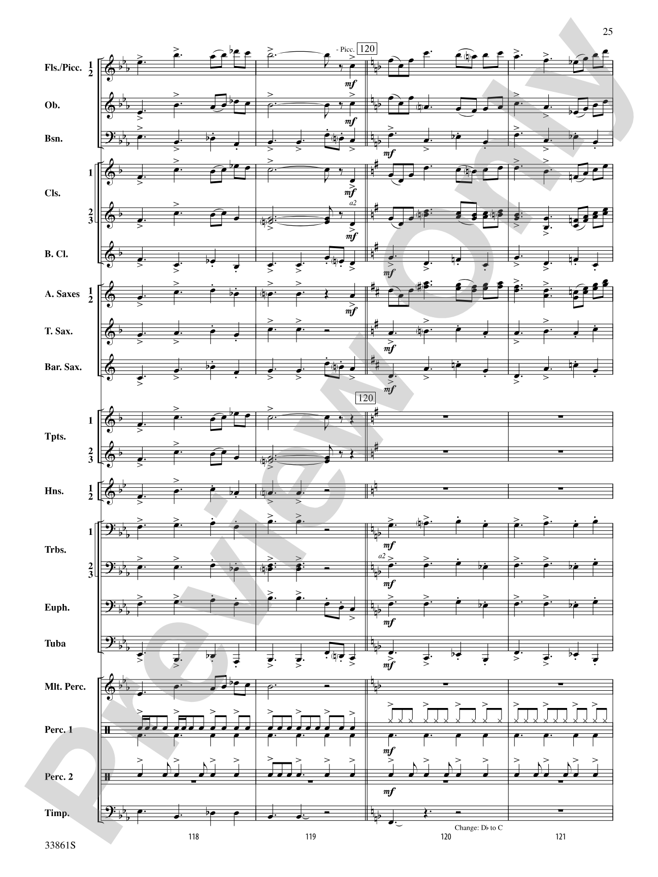 Ride On: Concert Band Conductor Score & Parts