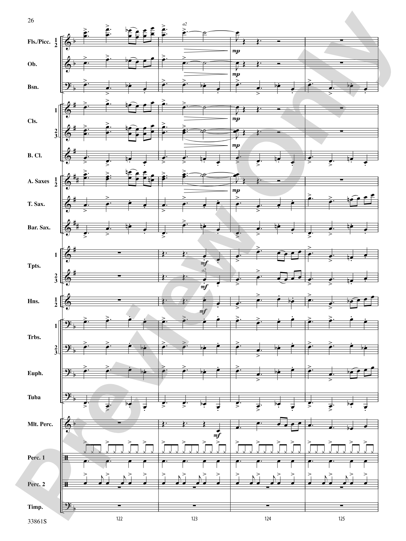 Ride On: Concert Band Conductor Score & Parts