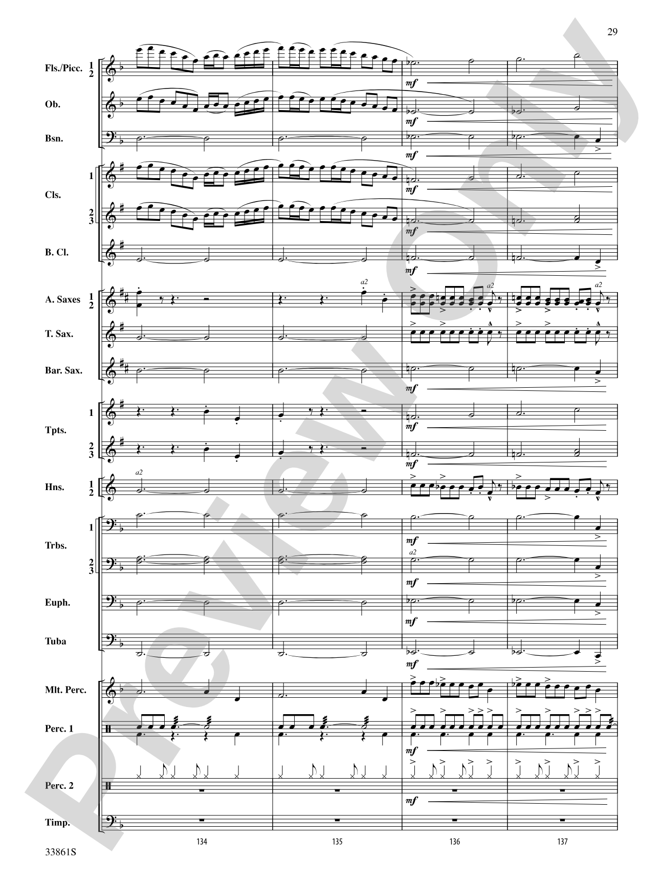 Ride On: Concert Band Conductor Score & Parts