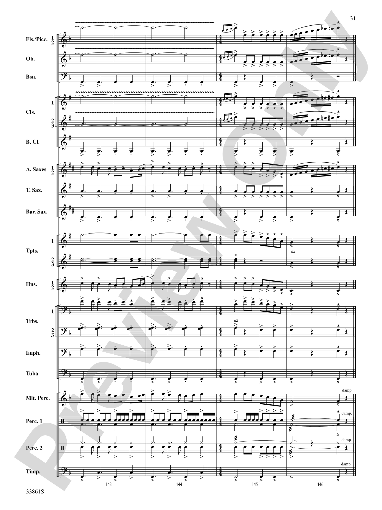 Ride On: Concert Band Conductor Score & Parts