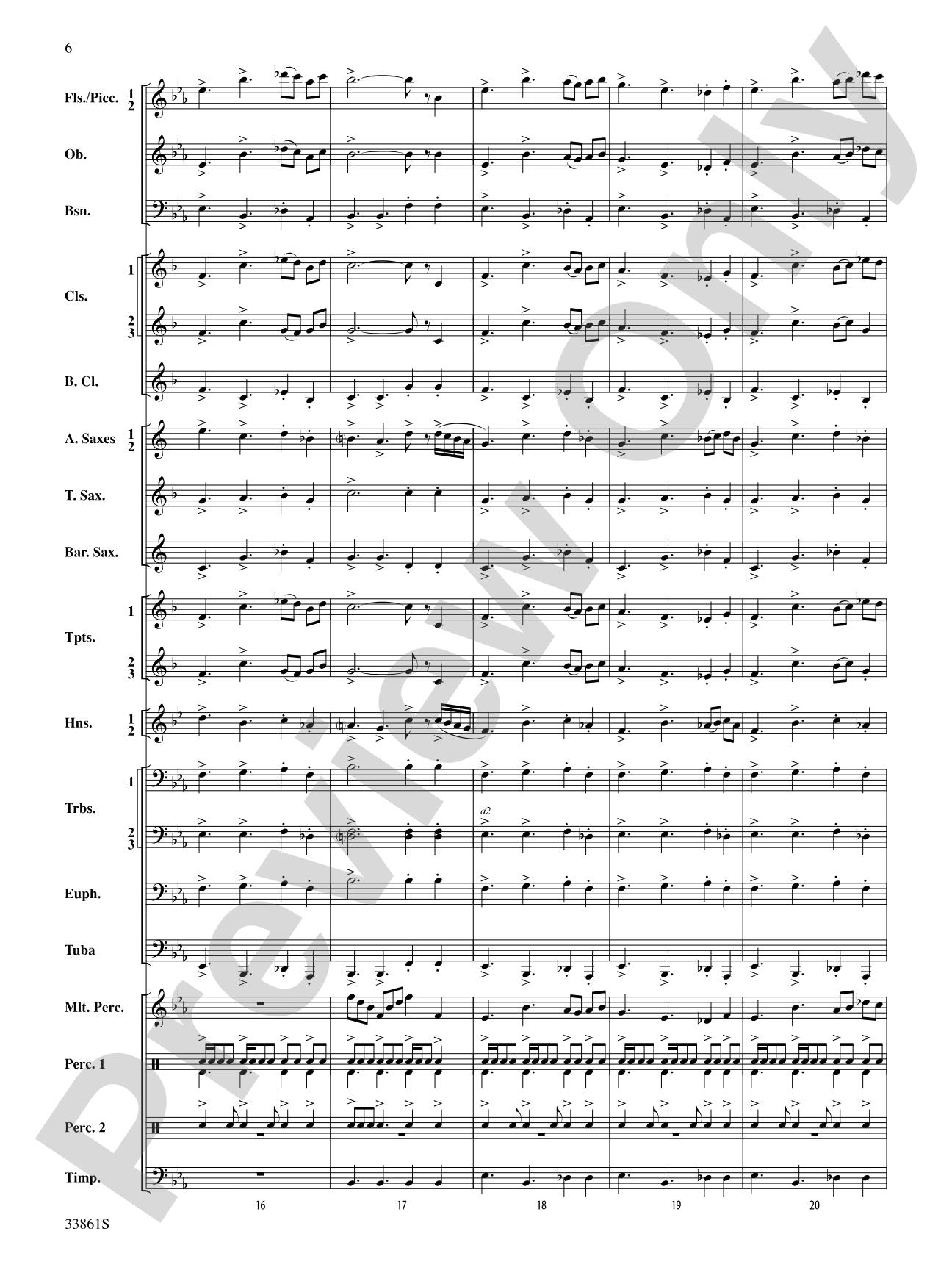 Ride On: Concert Band Conductor Score & Parts