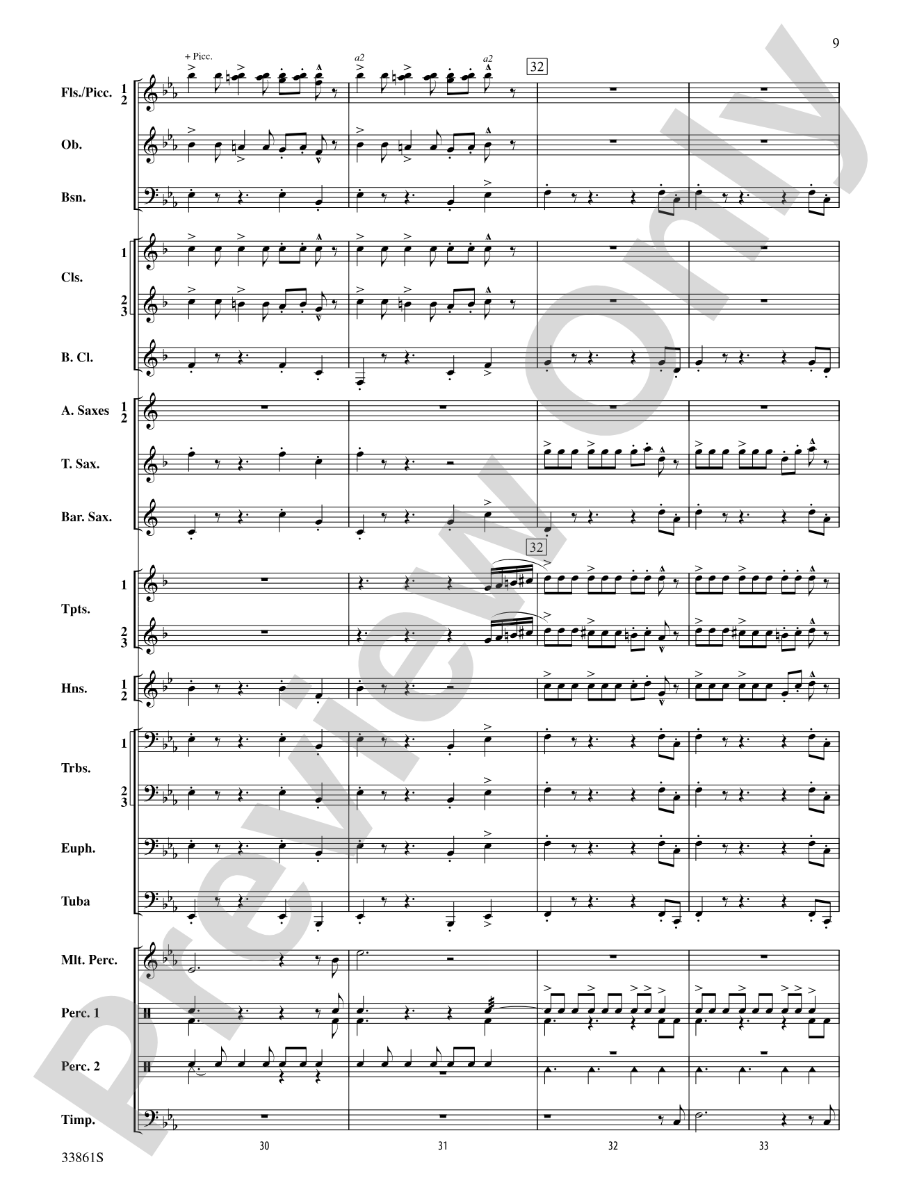 Ride On: Concert Band Conductor Score & Parts