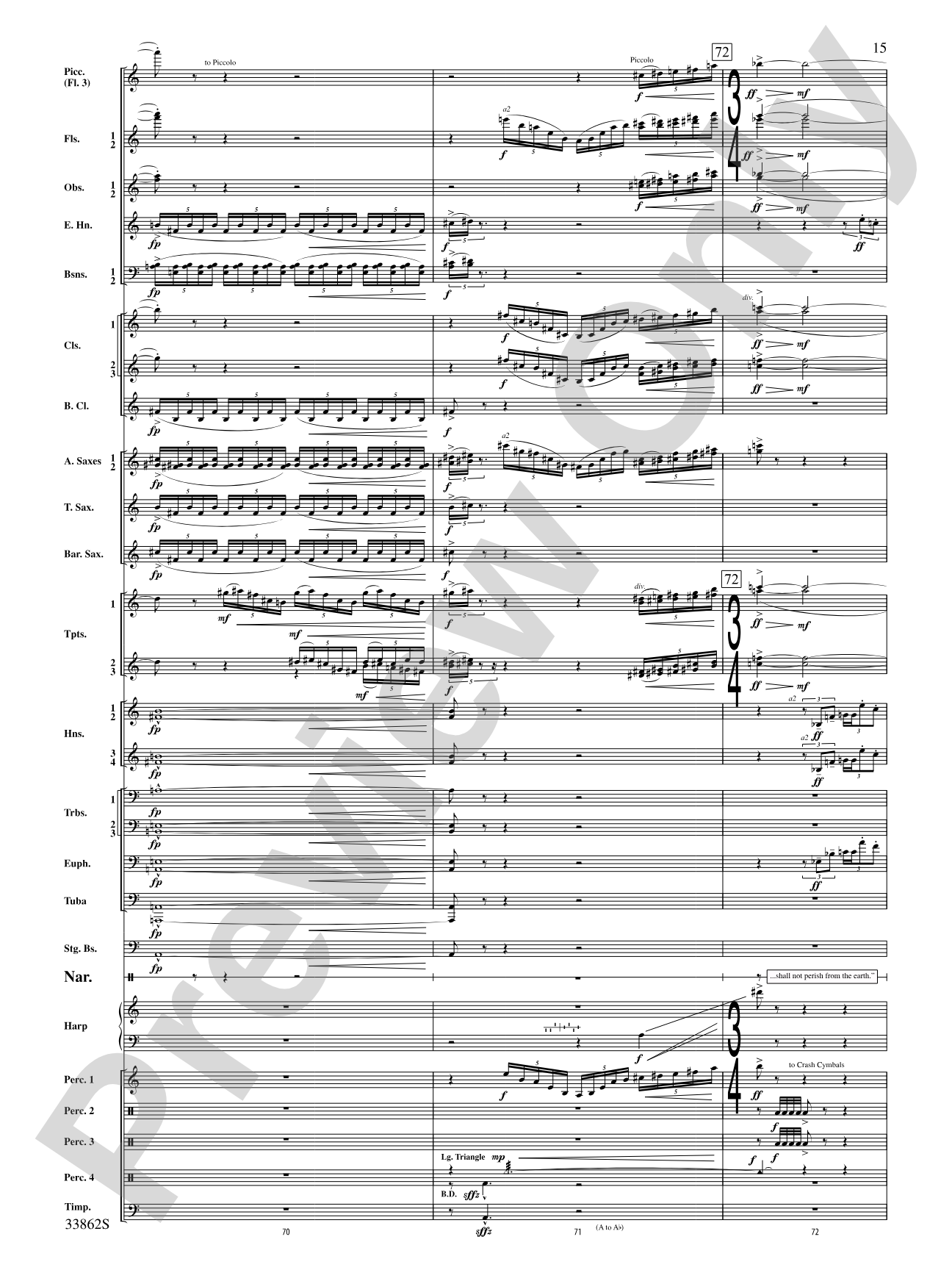 A New Birth of Freedom: Concert Band Conductor Score & Parts