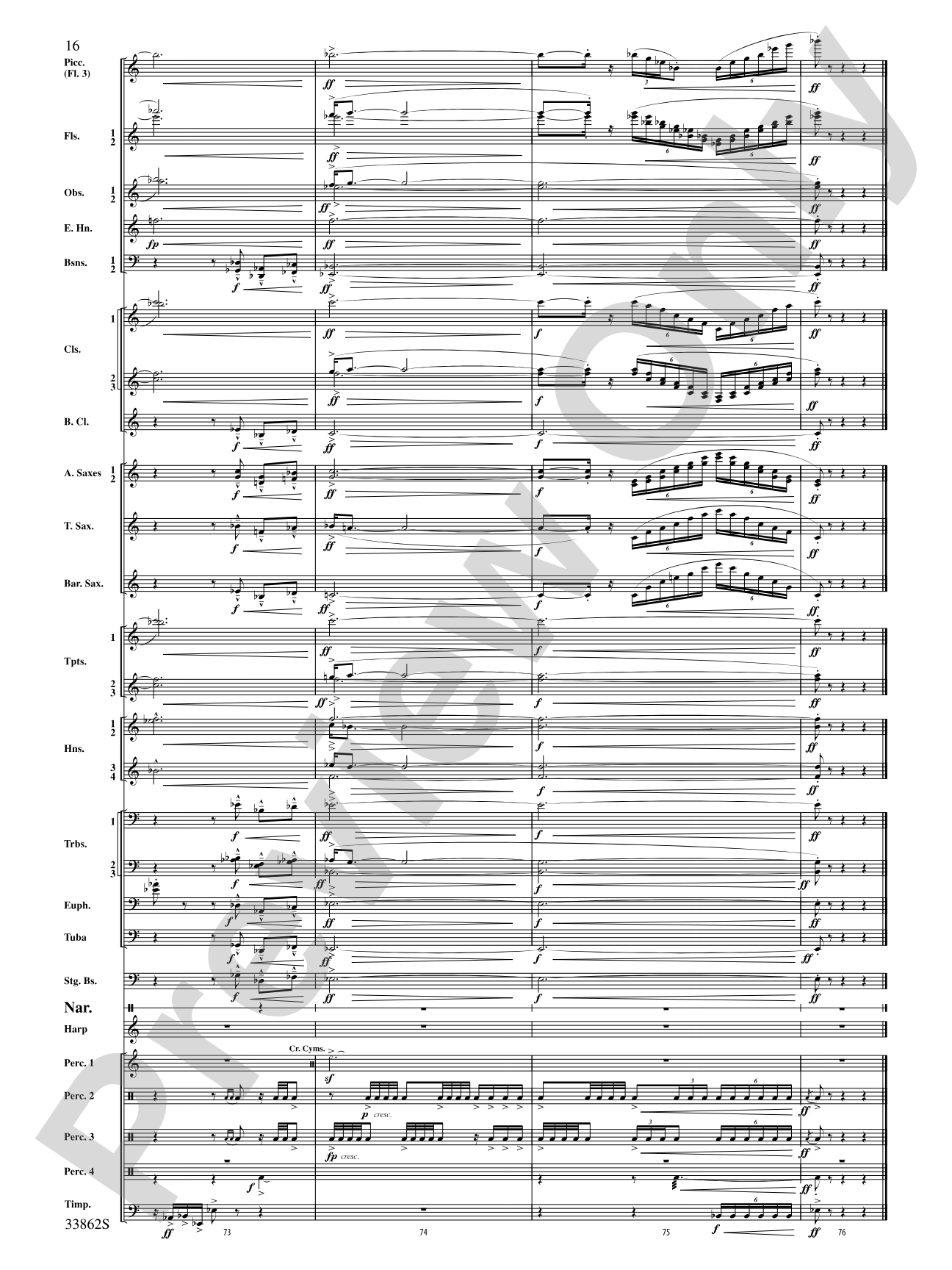 A New Birth of Freedom: Concert Band Conductor Score & Parts