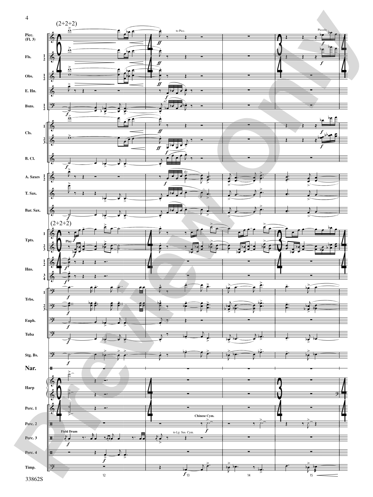 A New Birth of Freedom: Concert Band Conductor Score & Parts