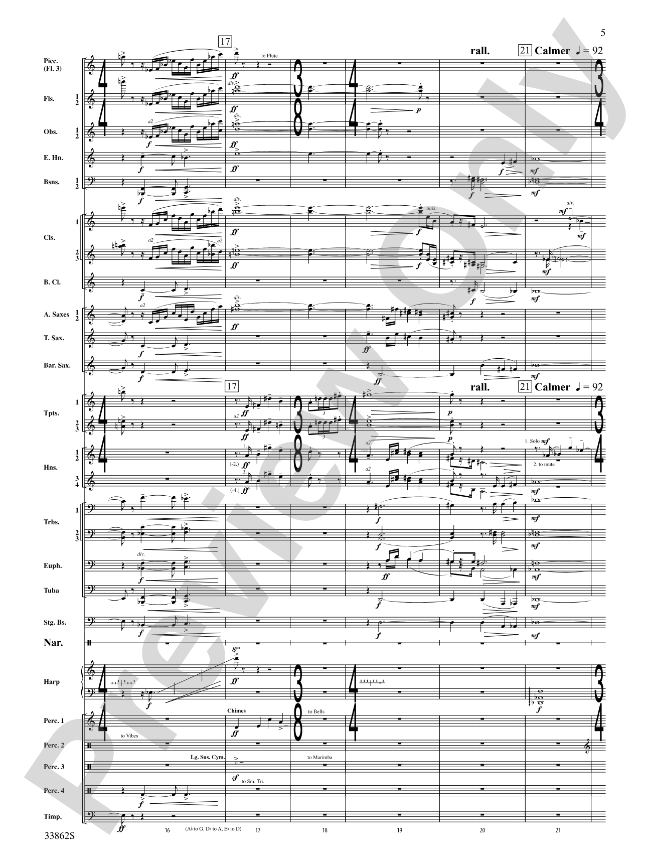 A New Birth of Freedom: Concert Band Conductor Score & Parts