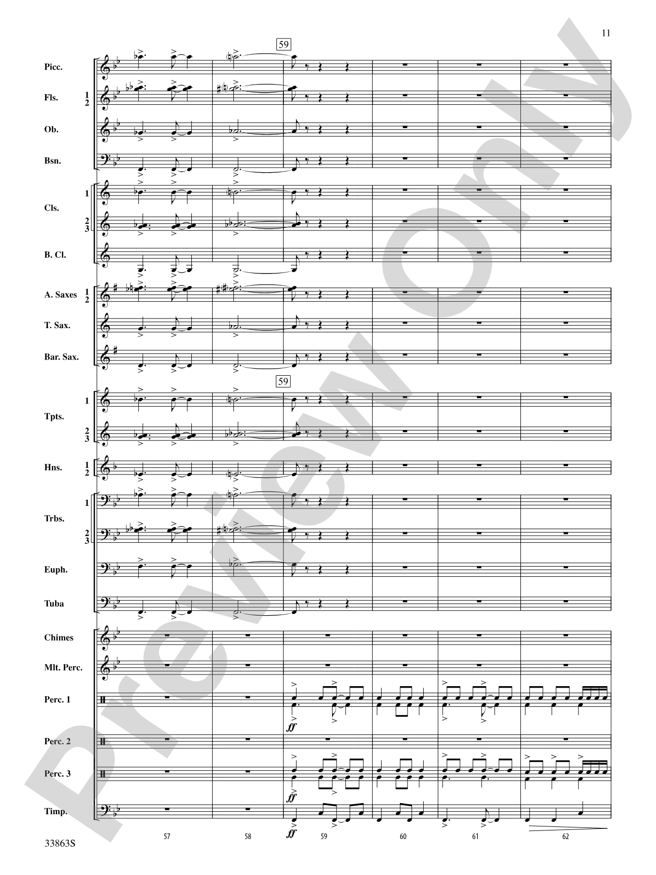 Phenom: Concert Band Conductor Score & Parts