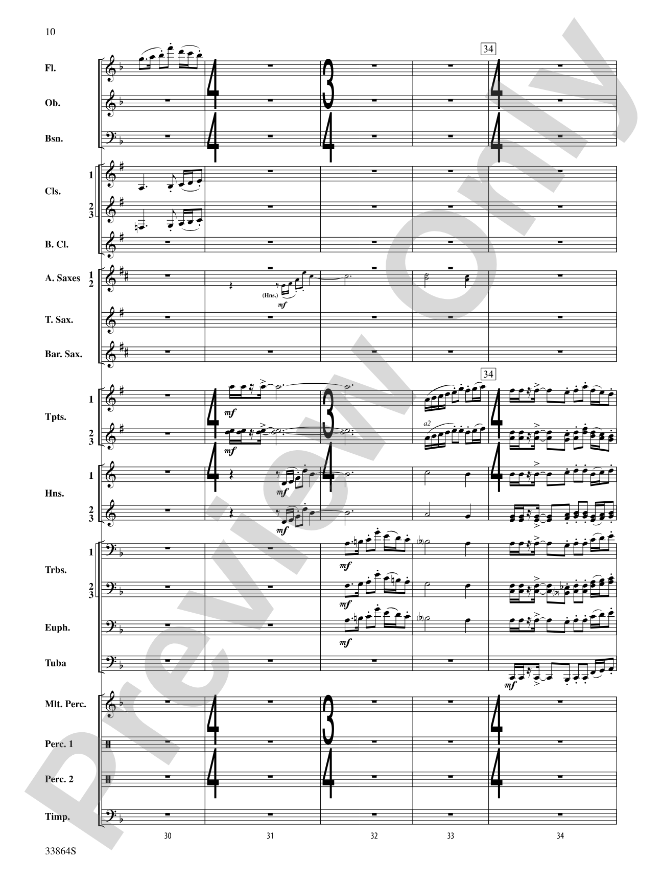 Montana Visions: Concert Band Conductor Score & Parts