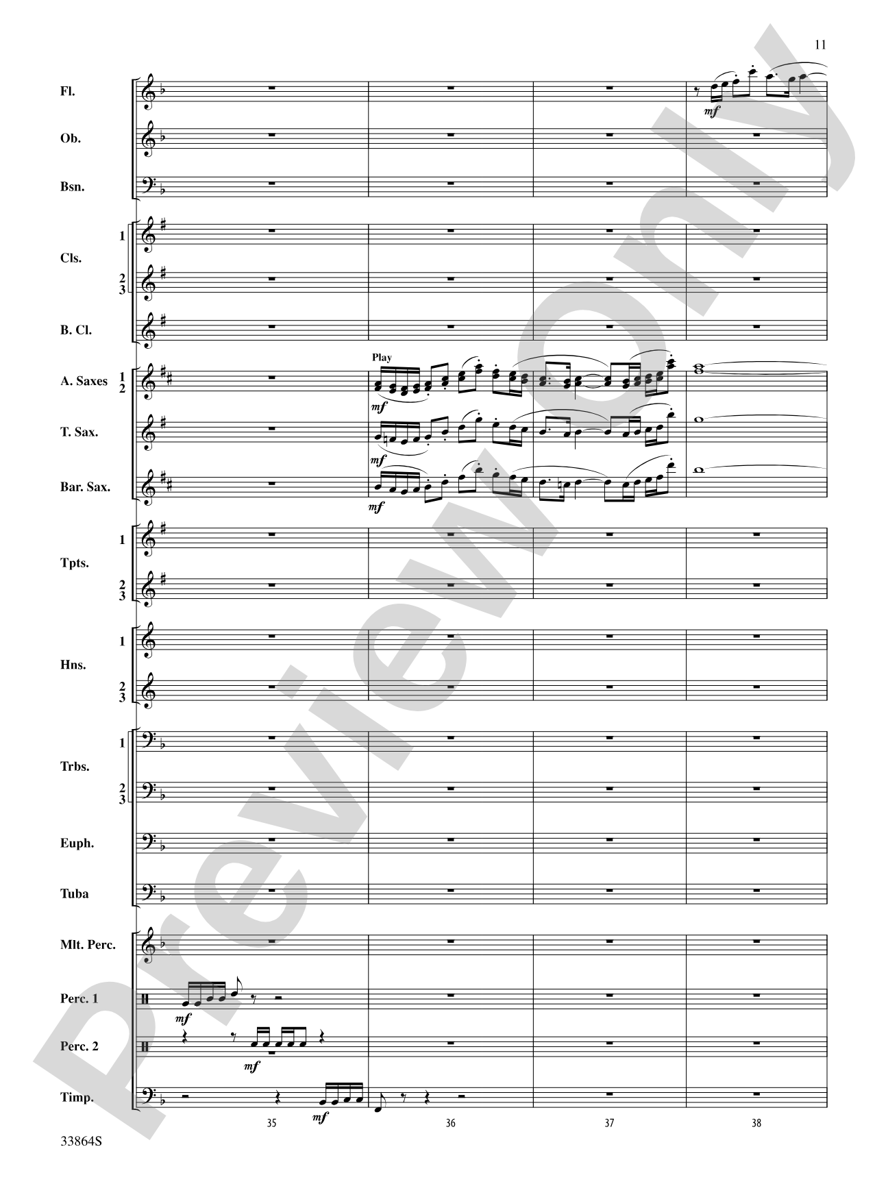 Montana Visions: Concert Band Conductor Score & Parts
