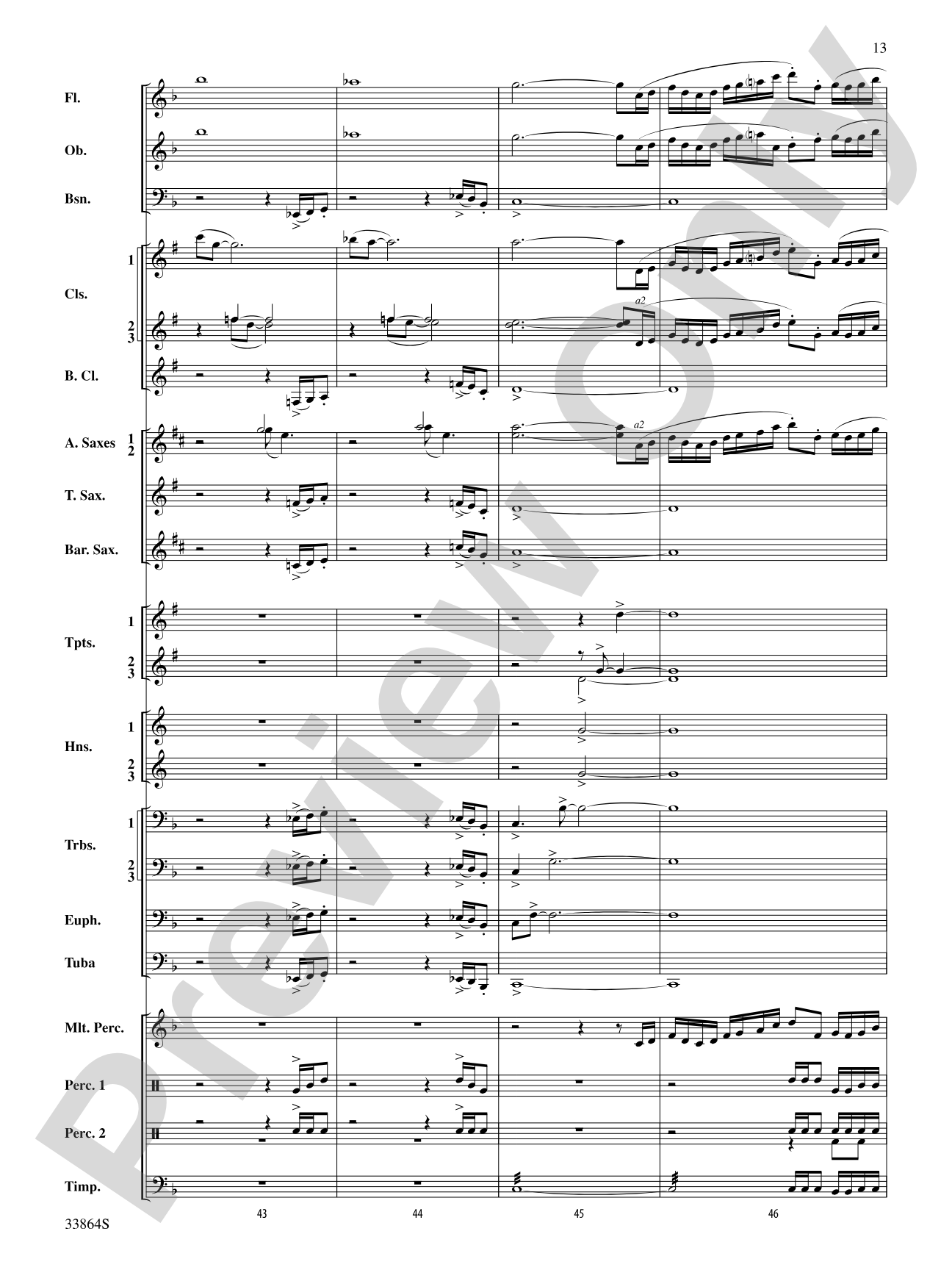 Montana Visions: Concert Band Conductor Score & Parts