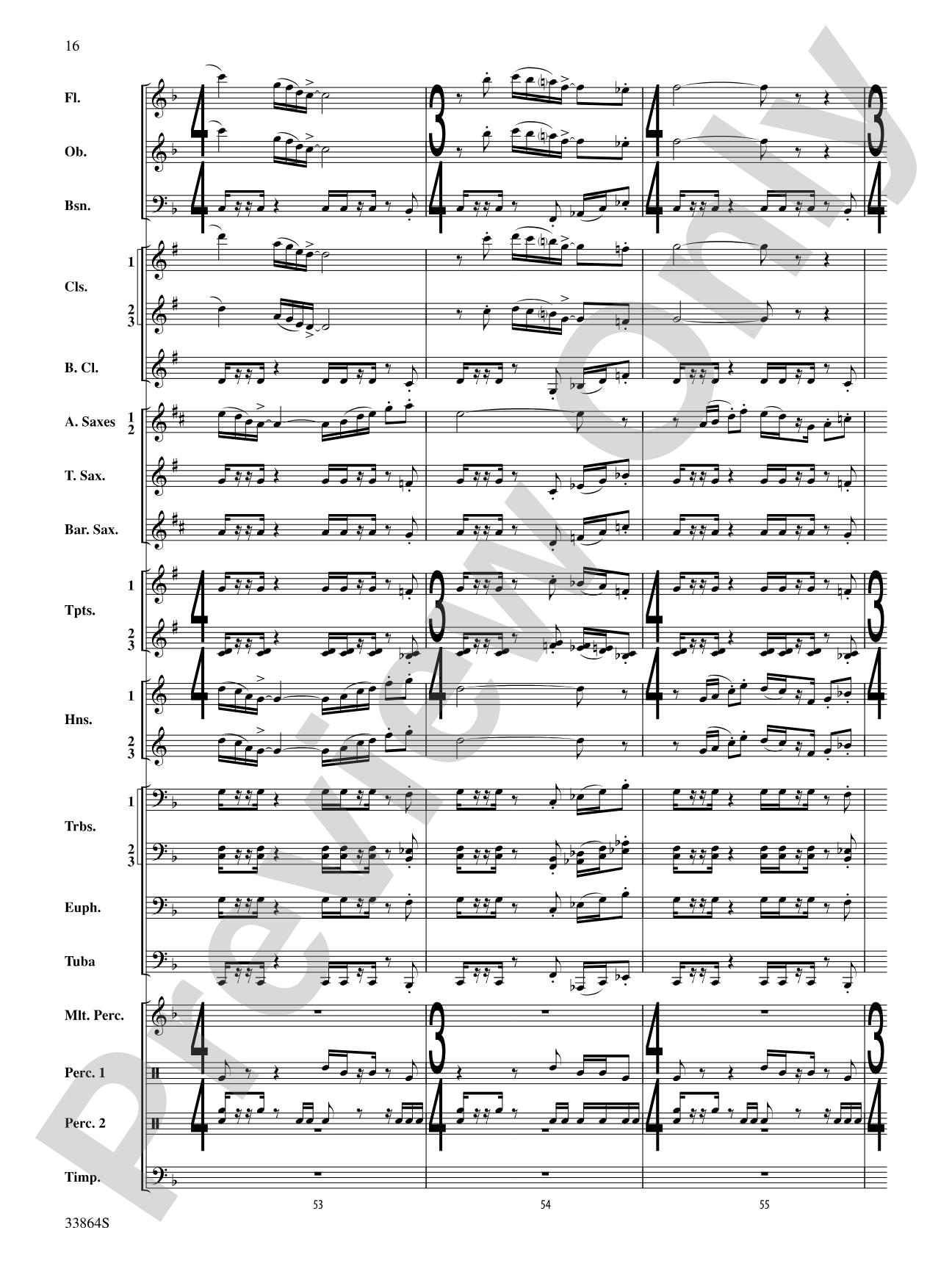 Montana Visions: Concert Band Conductor Score & Parts