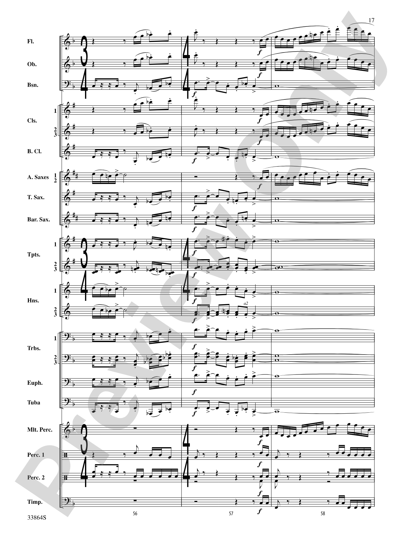 Montana Visions: Concert Band Conductor Score & Parts