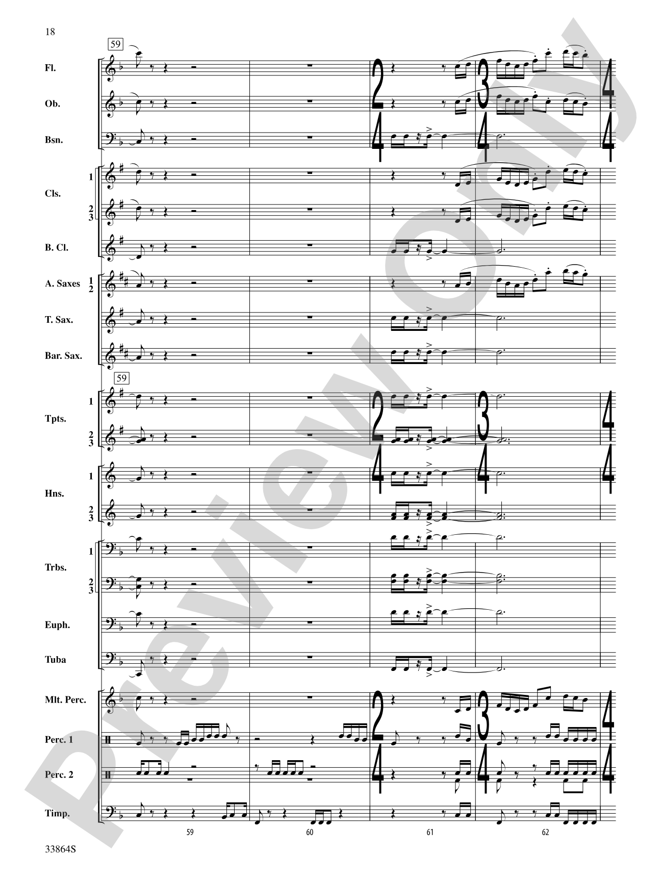 Montana Visions: Concert Band Conductor Score & Parts