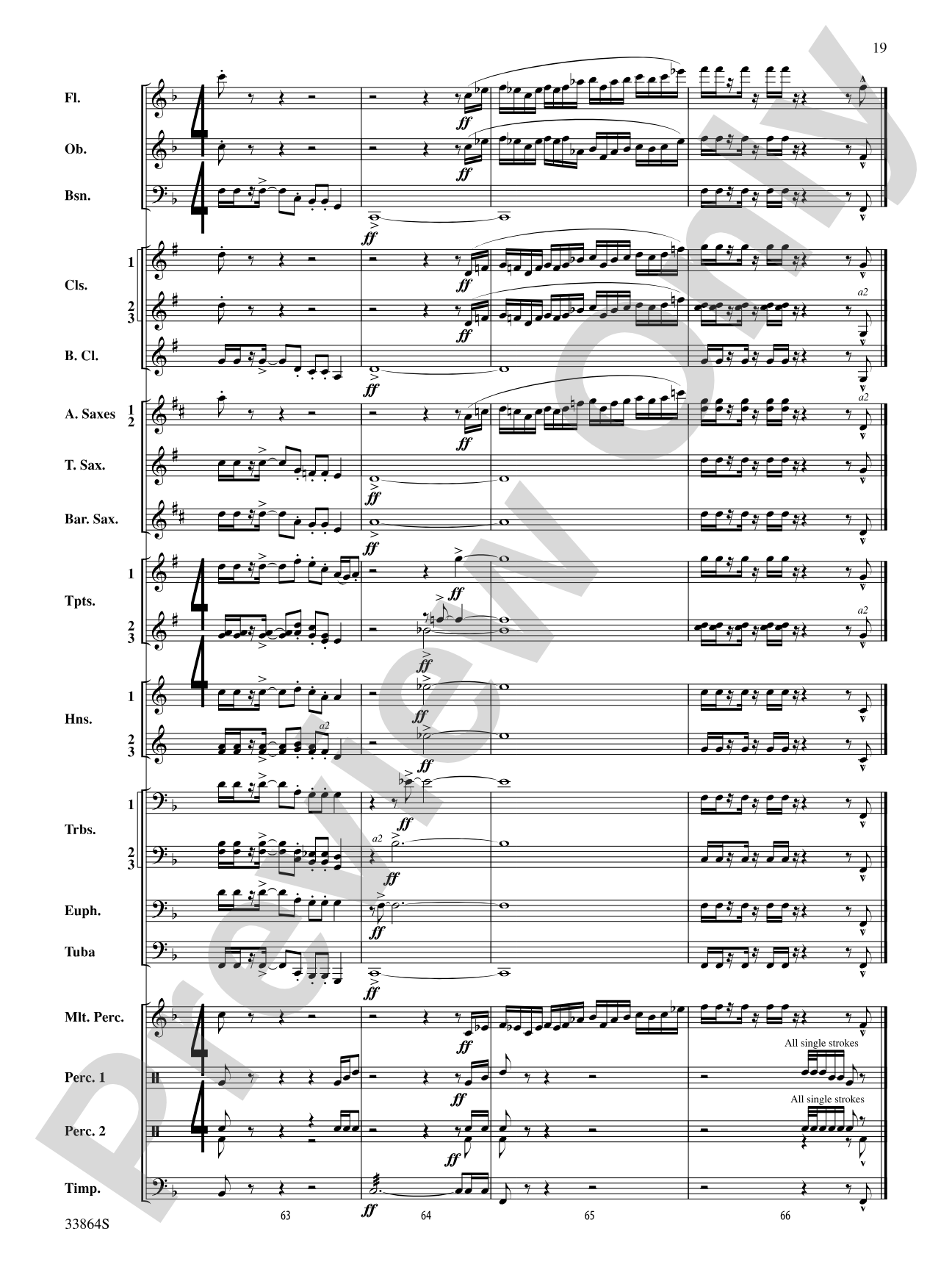 Montana Visions: Concert Band Conductor Score & Parts