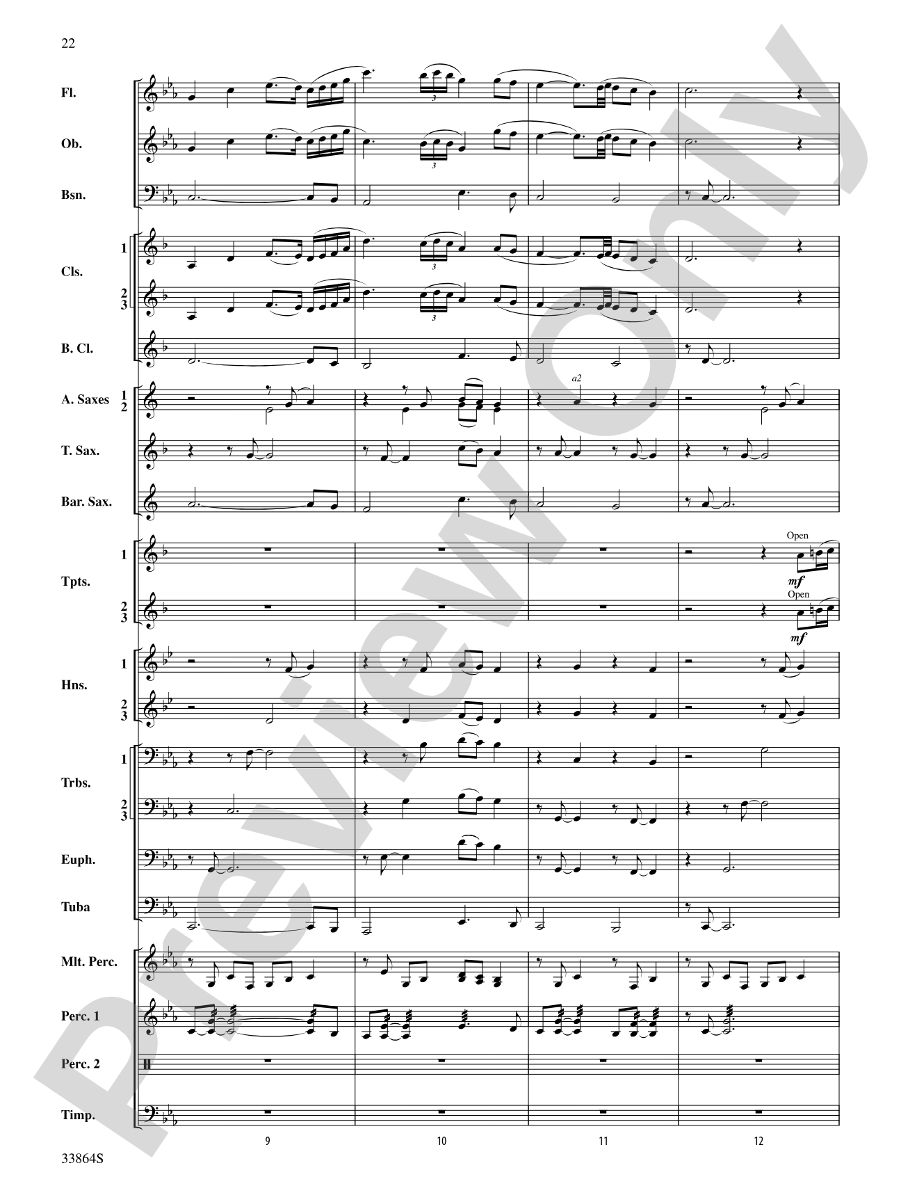 Montana Visions: Concert Band Conductor Score & Parts