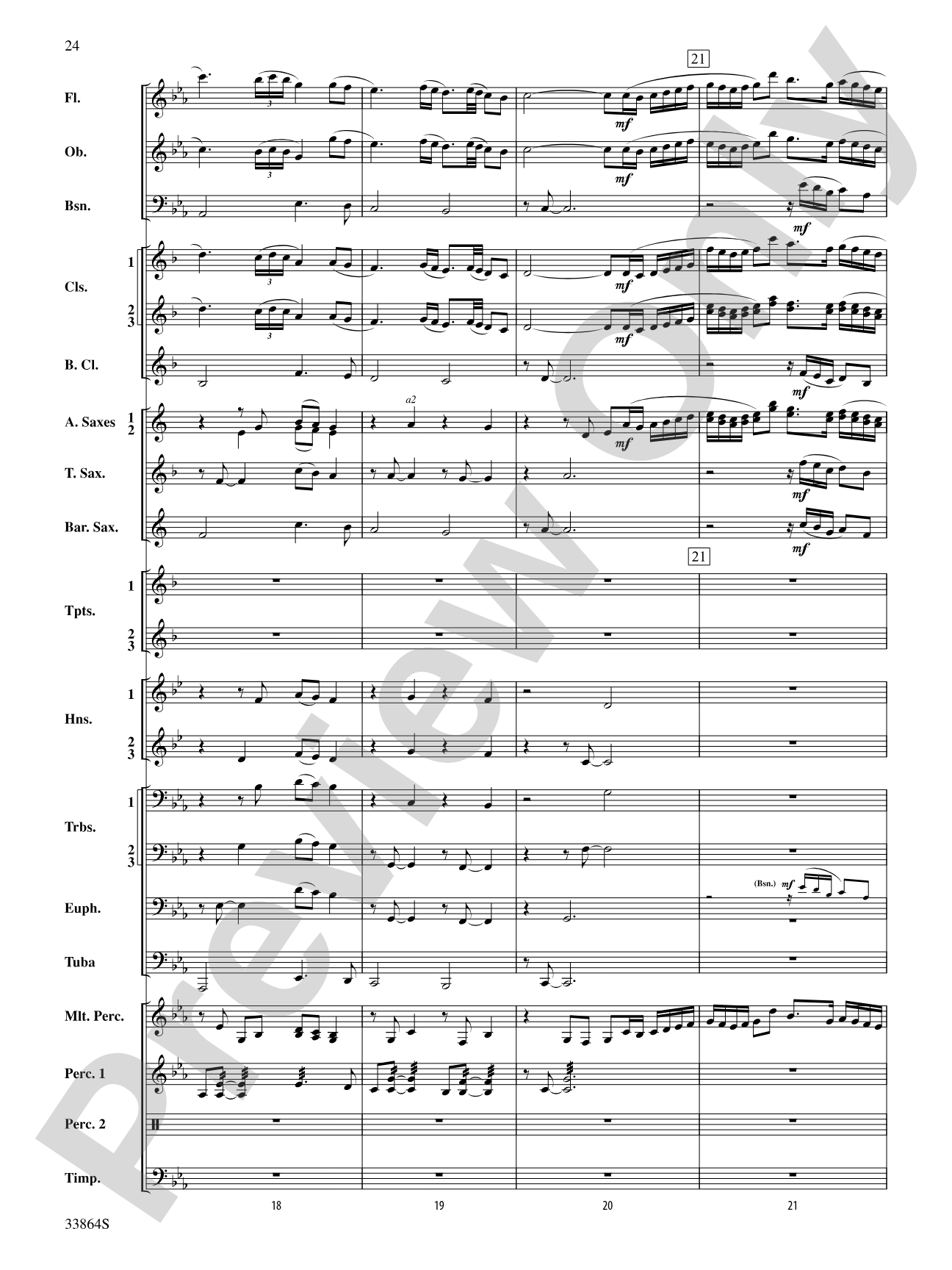 Montana Visions: Concert Band Conductor Score & Parts