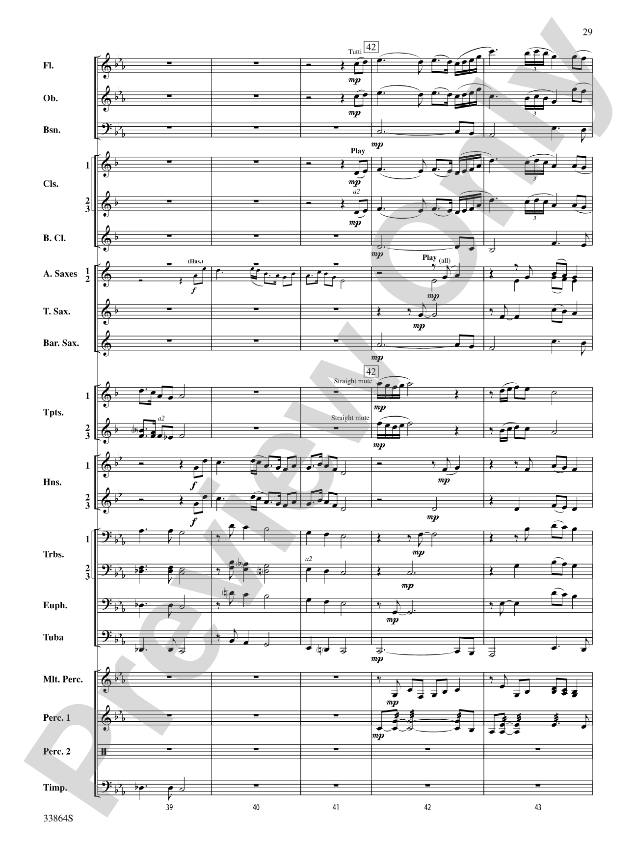 Montana Visions: Concert Band Conductor Score & Parts