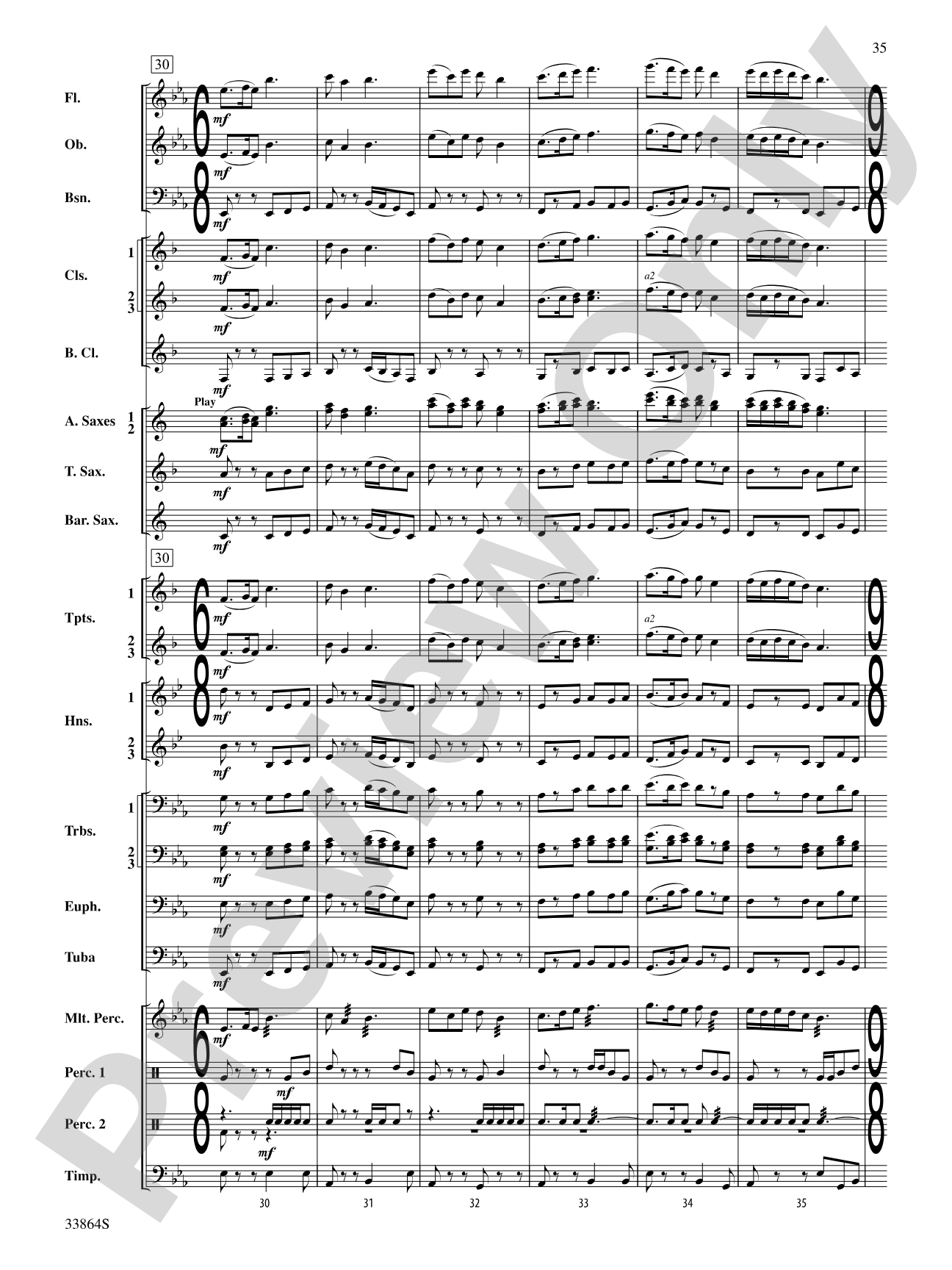Montana Visions: Concert Band Conductor Score & Parts