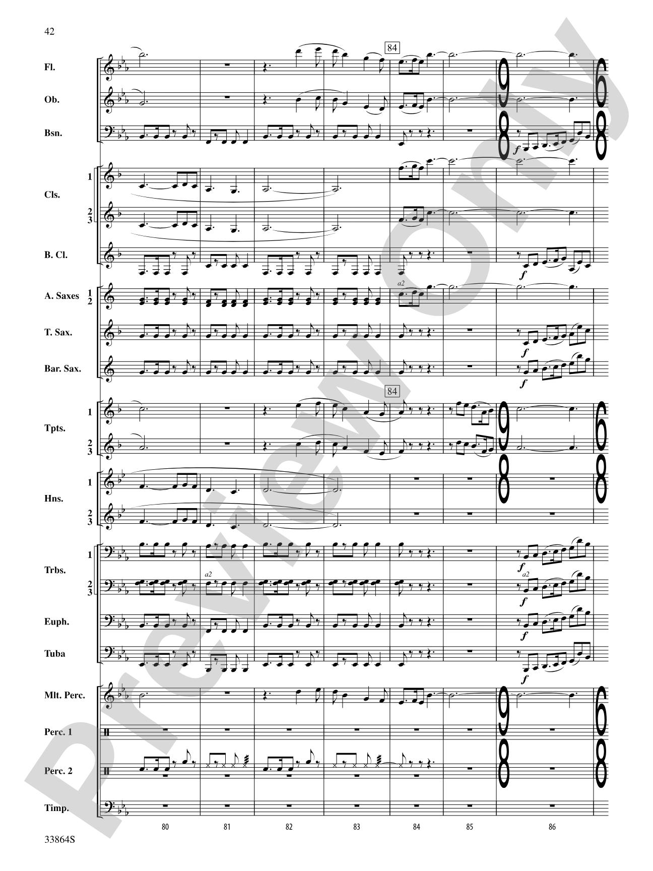 Montana Visions: Concert Band Conductor Score & Parts