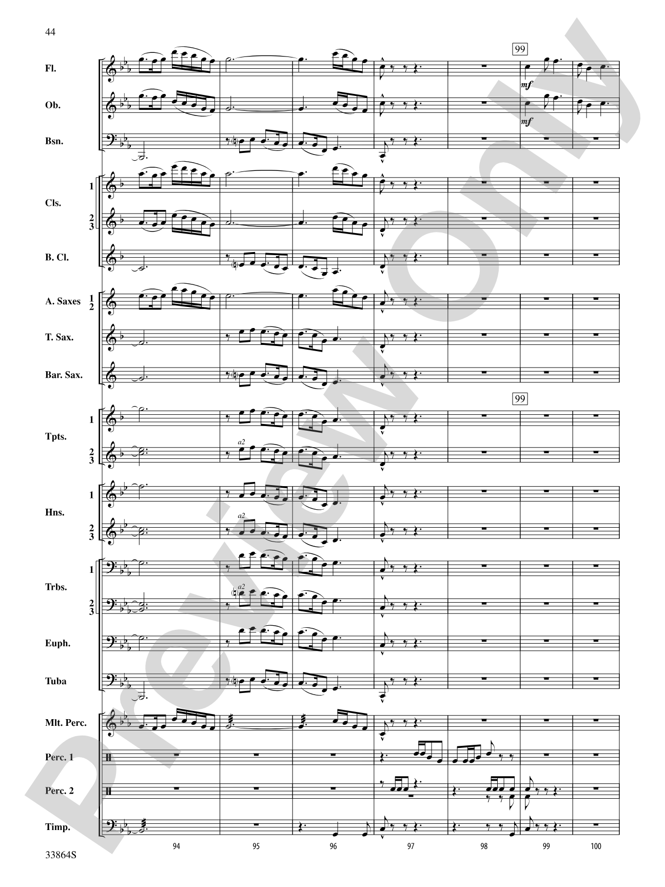 Montana Visions: Concert Band Conductor Score & Parts