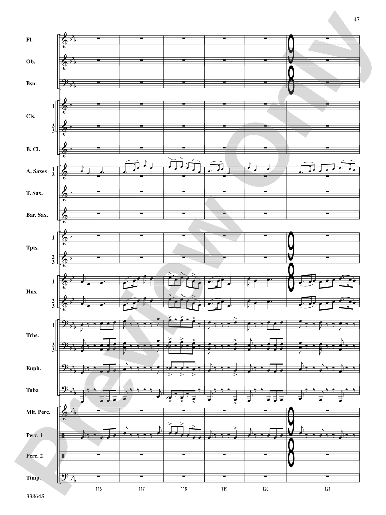 Montana Visions: Concert Band Conductor Score & Parts