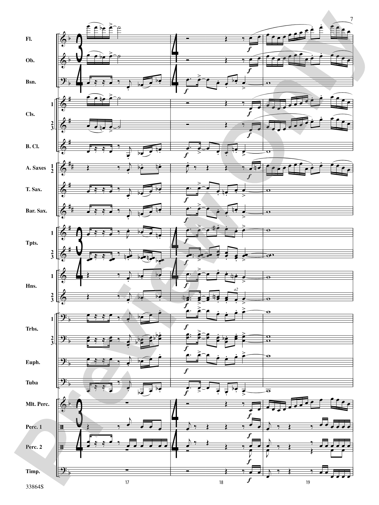 Montana Visions: Concert Band Conductor Score & Parts