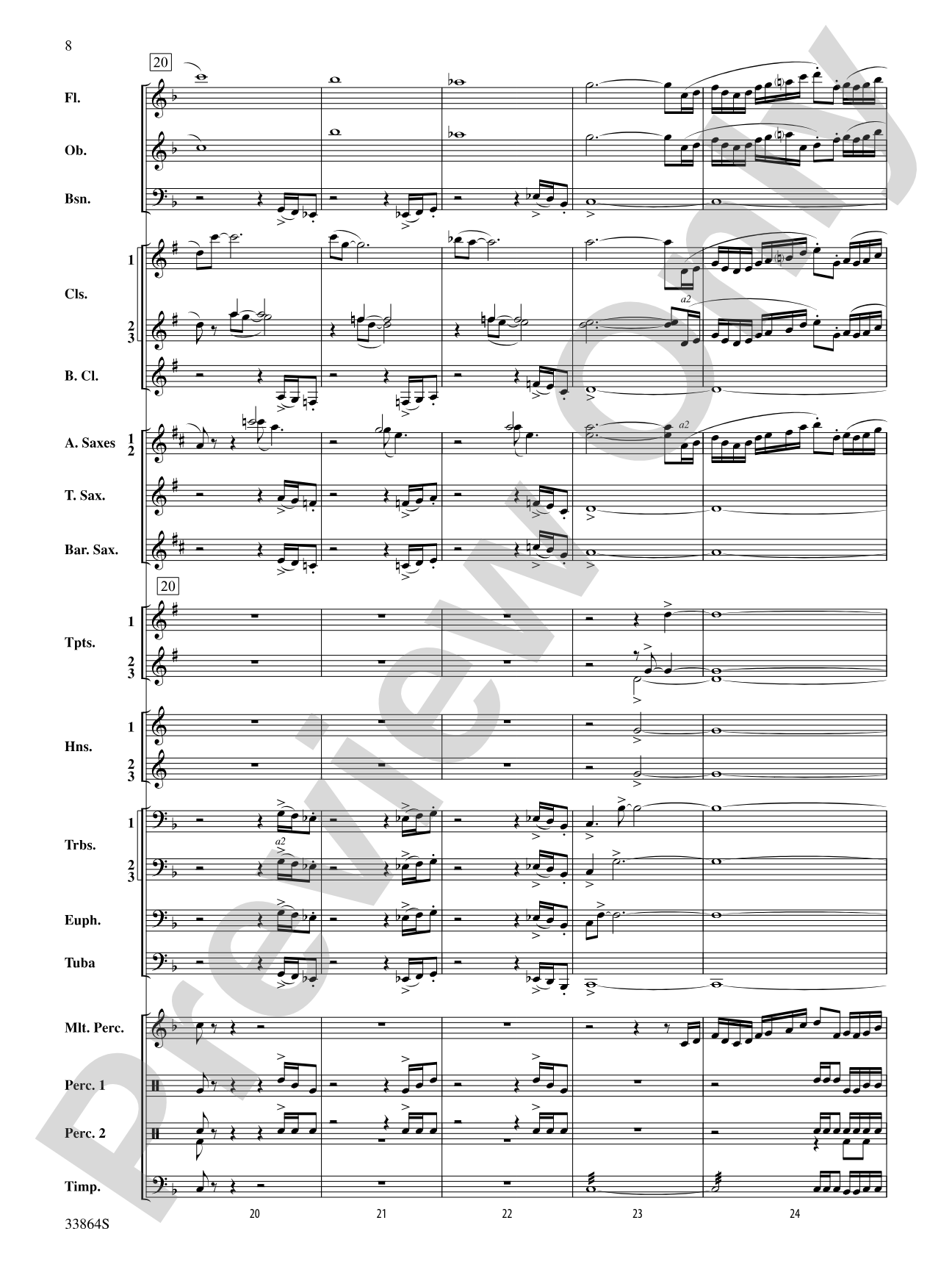 Montana Visions: Concert Band Conductor Score & Parts
