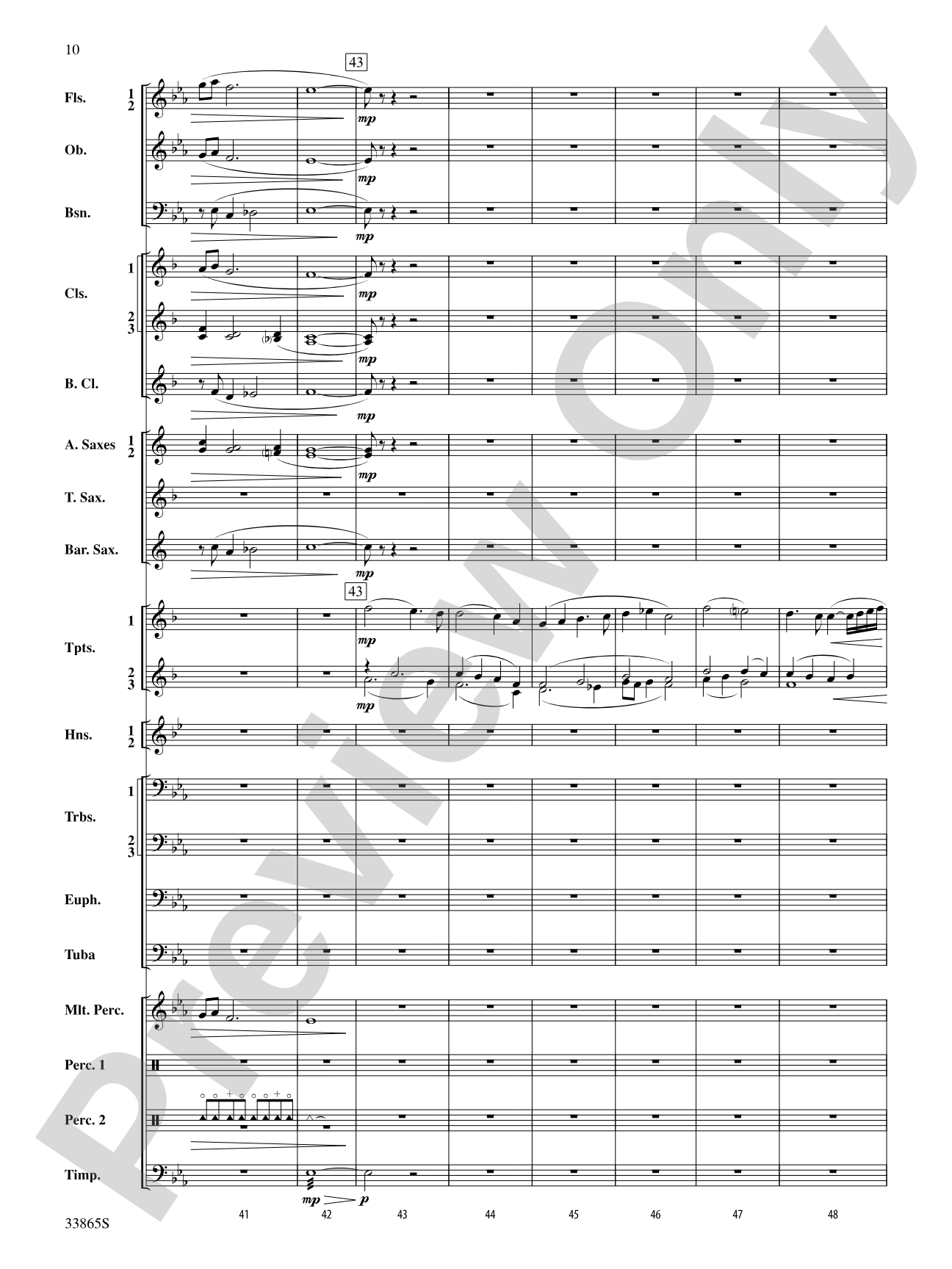 On Streets of Gold: Concert Band Conductor Score & Parts