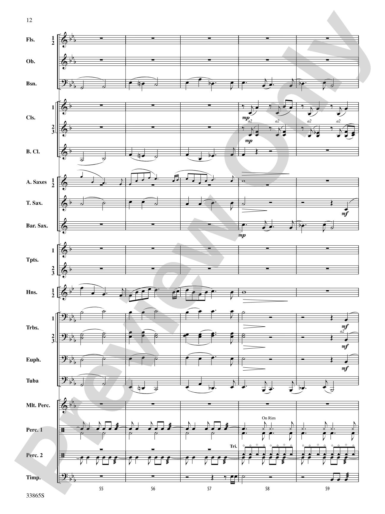 On Streets of Gold: Concert Band Conductor Score & Parts