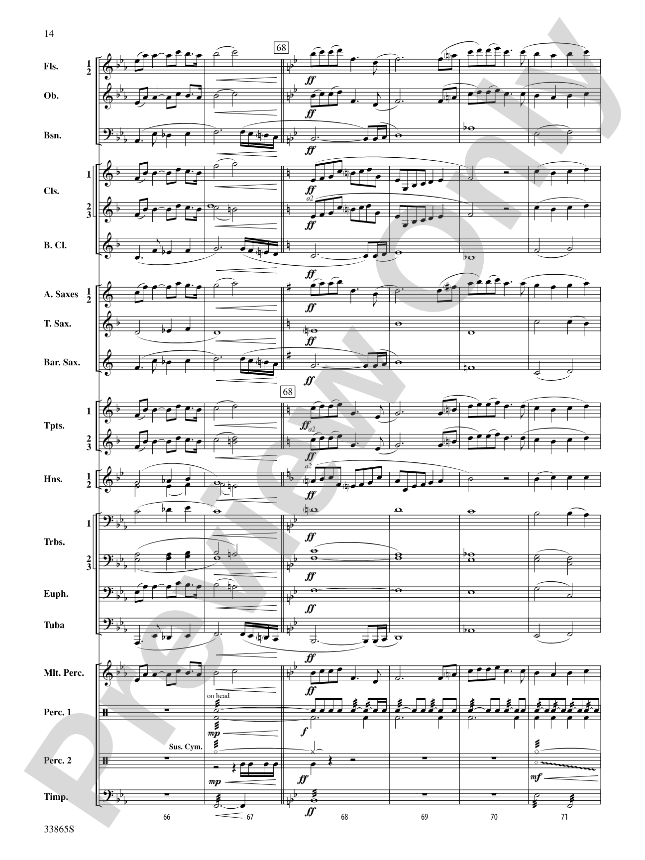 On Streets of Gold: Concert Band Conductor Score & Parts
