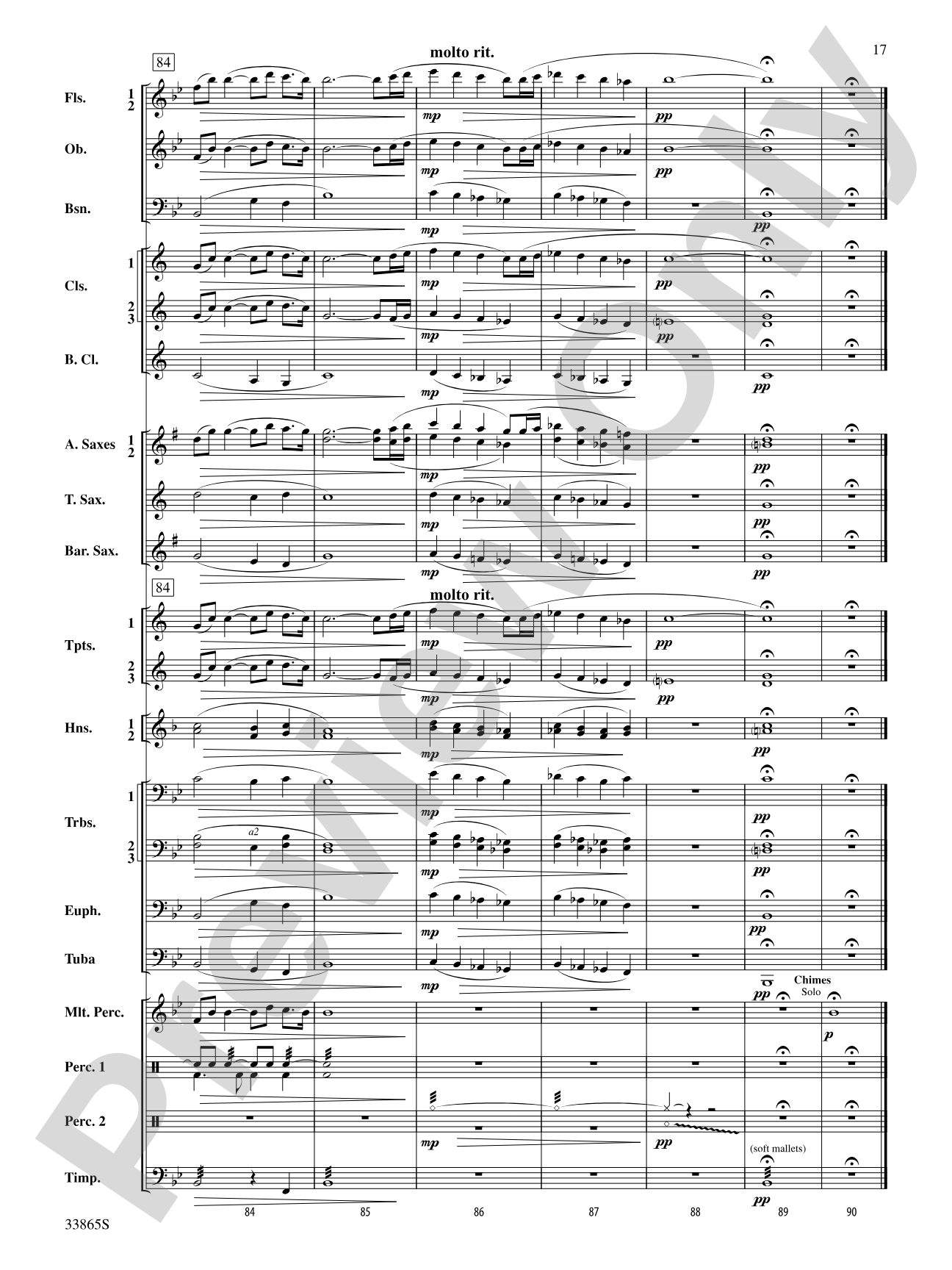 On Streets of Gold: Concert Band Conductor Score & Parts