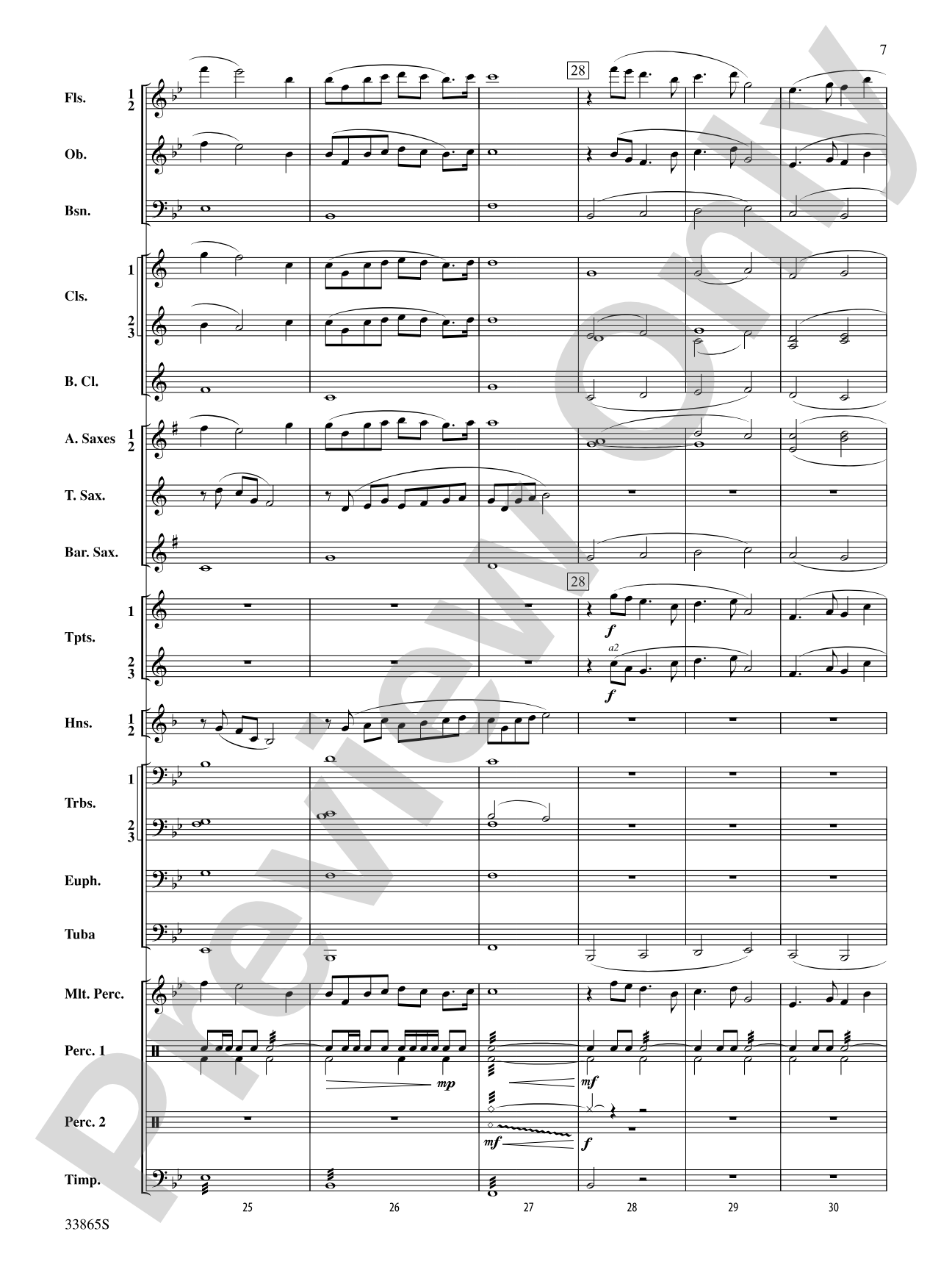 On Streets of Gold: Concert Band Conductor Score & Parts