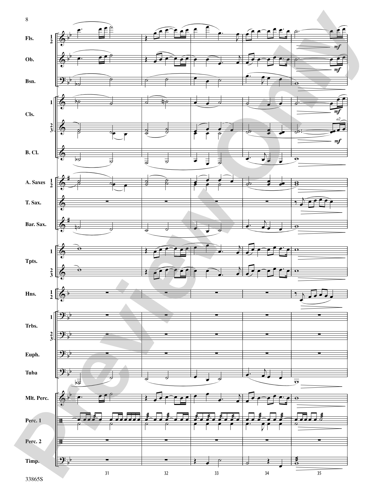 On Streets of Gold: Concert Band Conductor Score & Parts