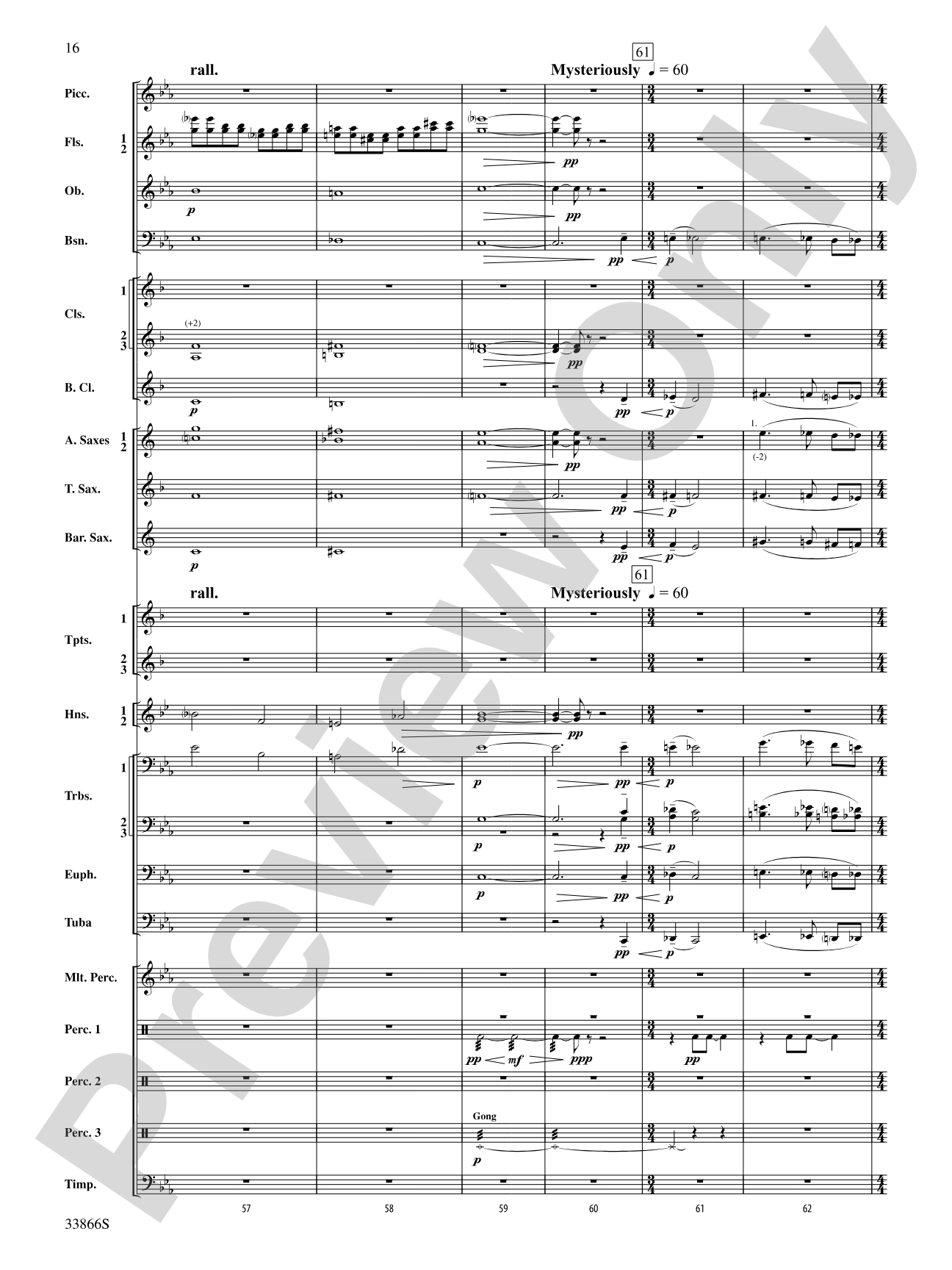 Atlantis: Lost City of the Ancients: Concert Band Conductor Score & Parts