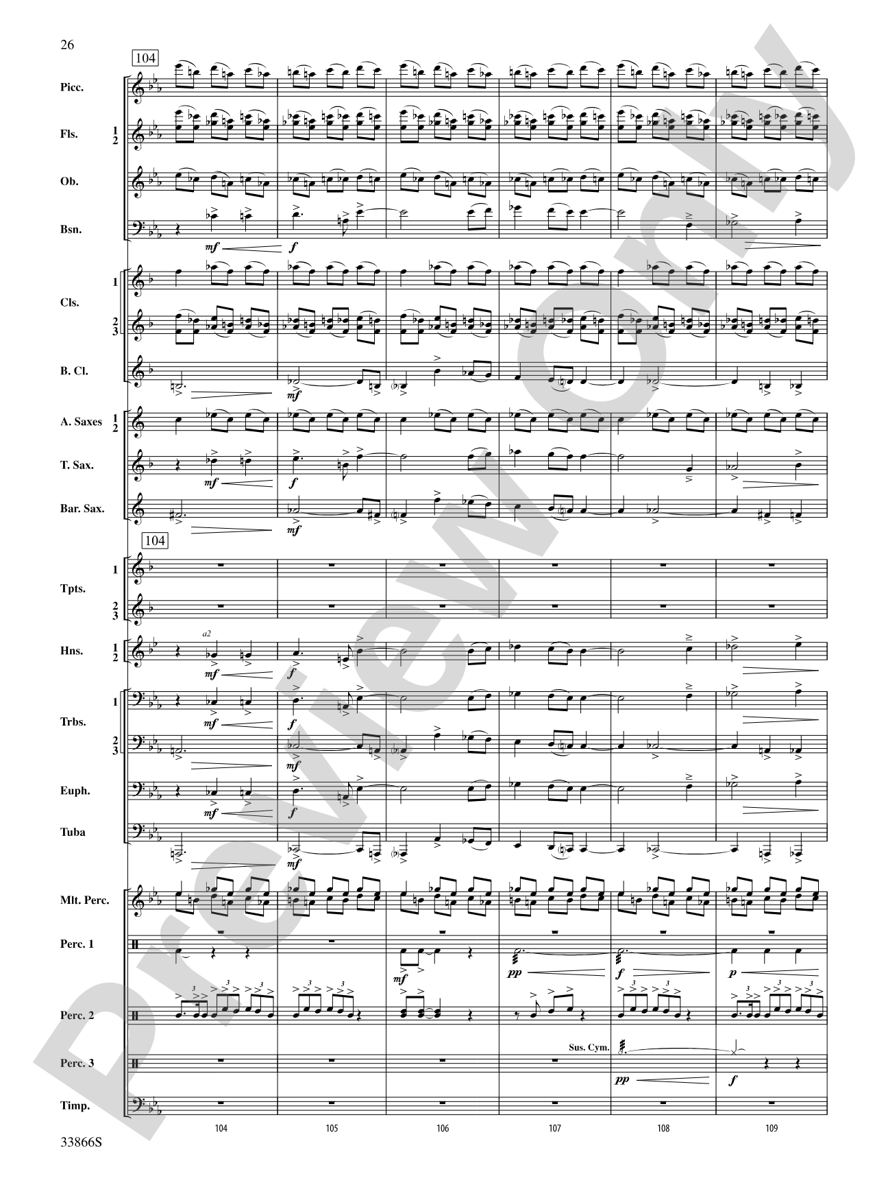 Atlantis: Lost City of the Ancients: Concert Band Conductor Score & Parts