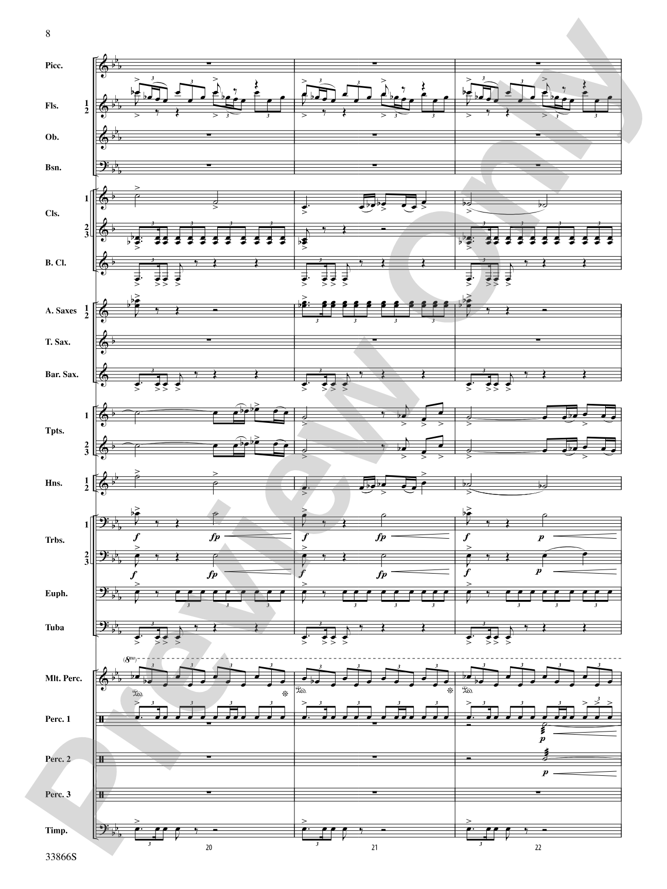 Atlantis: Lost City of the Ancients: Concert Band Conductor Score & Parts