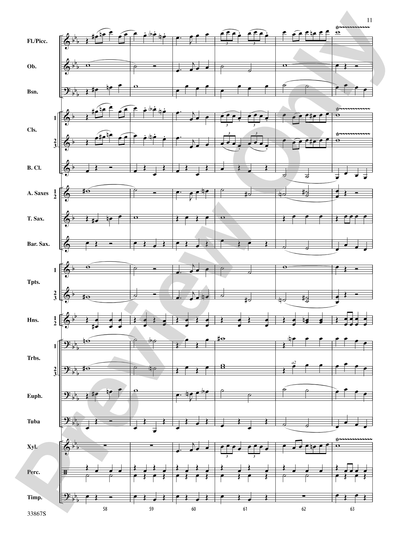 The American Stride: Concert Band Conductor Score & Parts